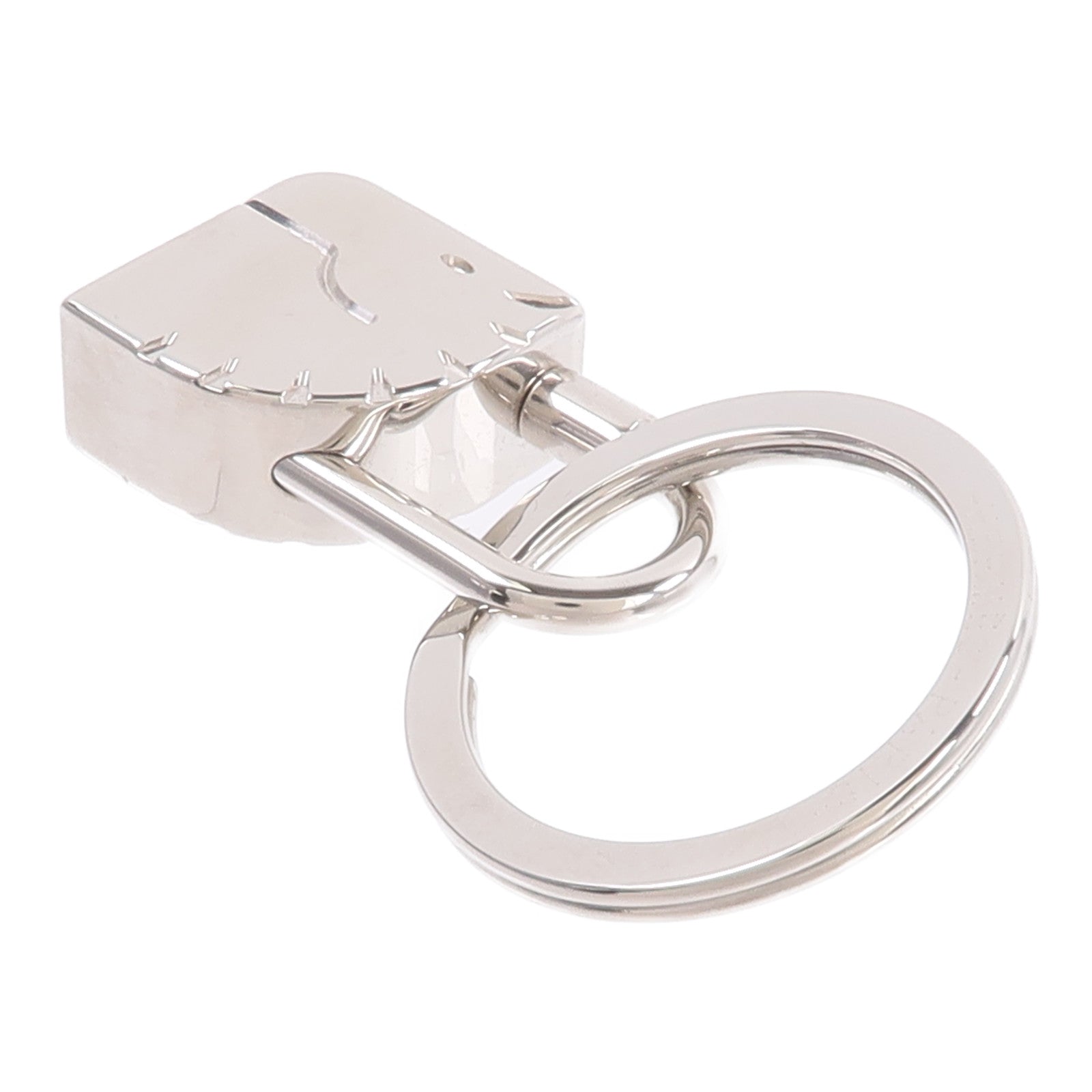 HERMES 不鏽鋼Cadenas Horse Lock Key Ring/Bag Charm掛飾
