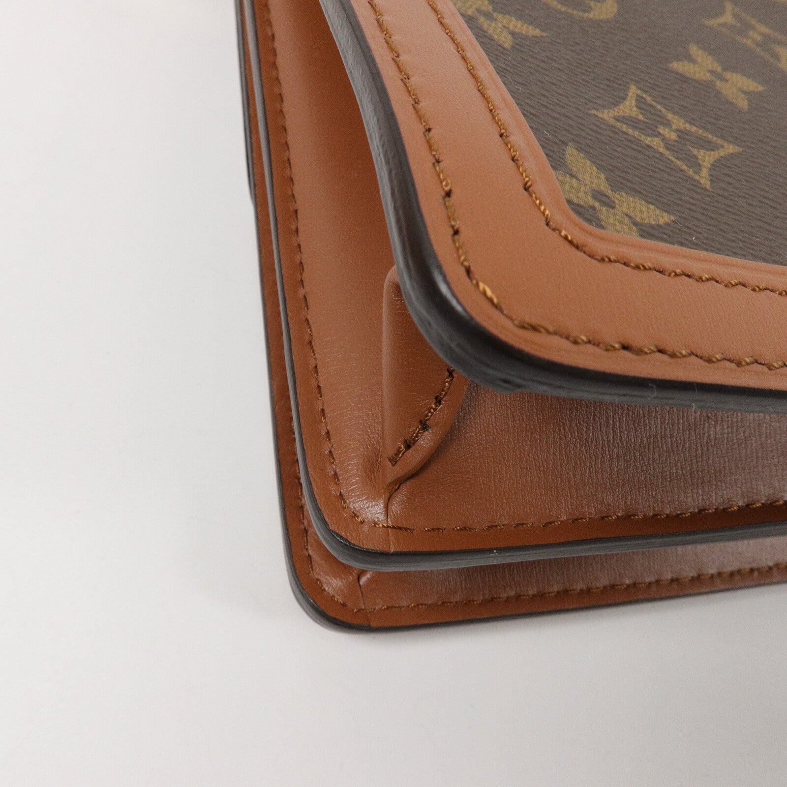 LOUIS VUITTON Monogram/Monogram Reverse Dauphine MM手挽肩背兩用袋