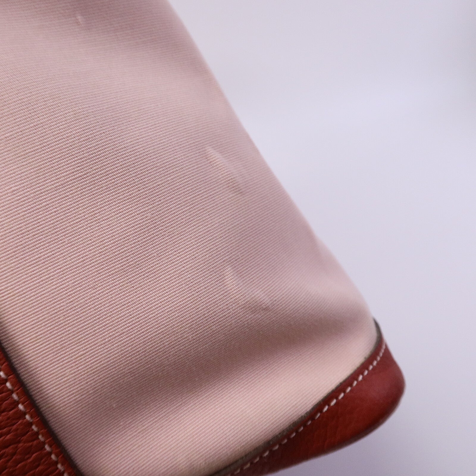 HERMES Canvas Garden Party PM手挽袋Rose Sakura/Rouge Du