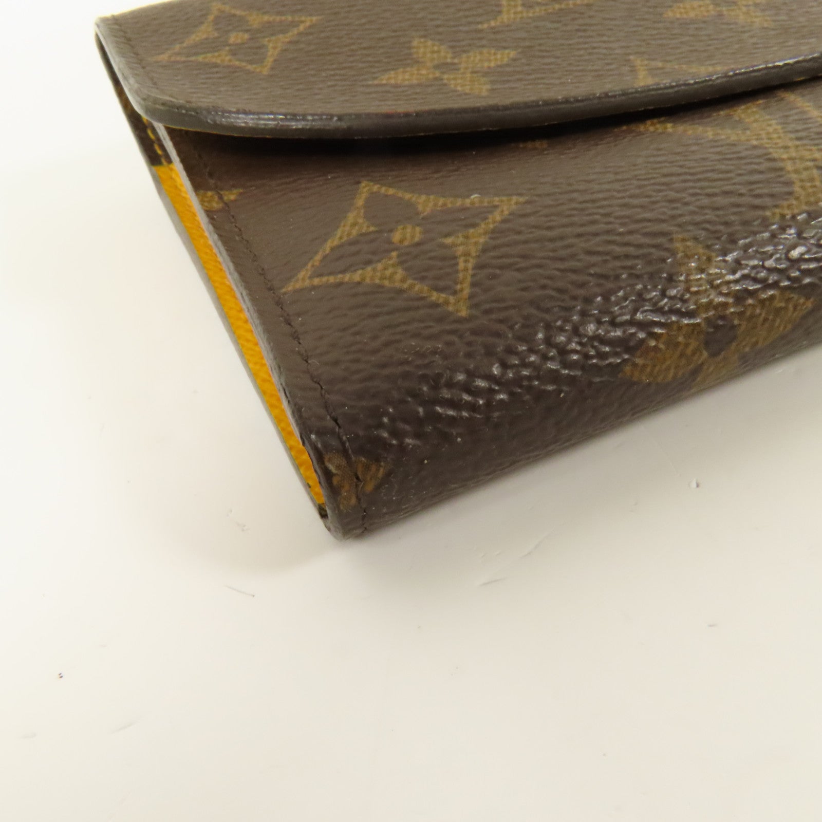 LOUIS VUITTON Monogram Emilie金扣長錢包