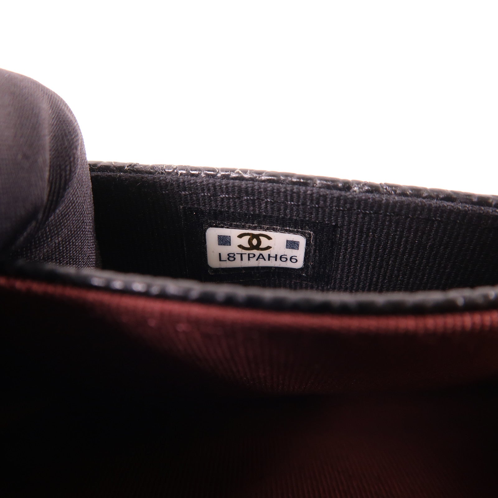 CHANEL 牛皮皮革Card Case金扣卡片套
