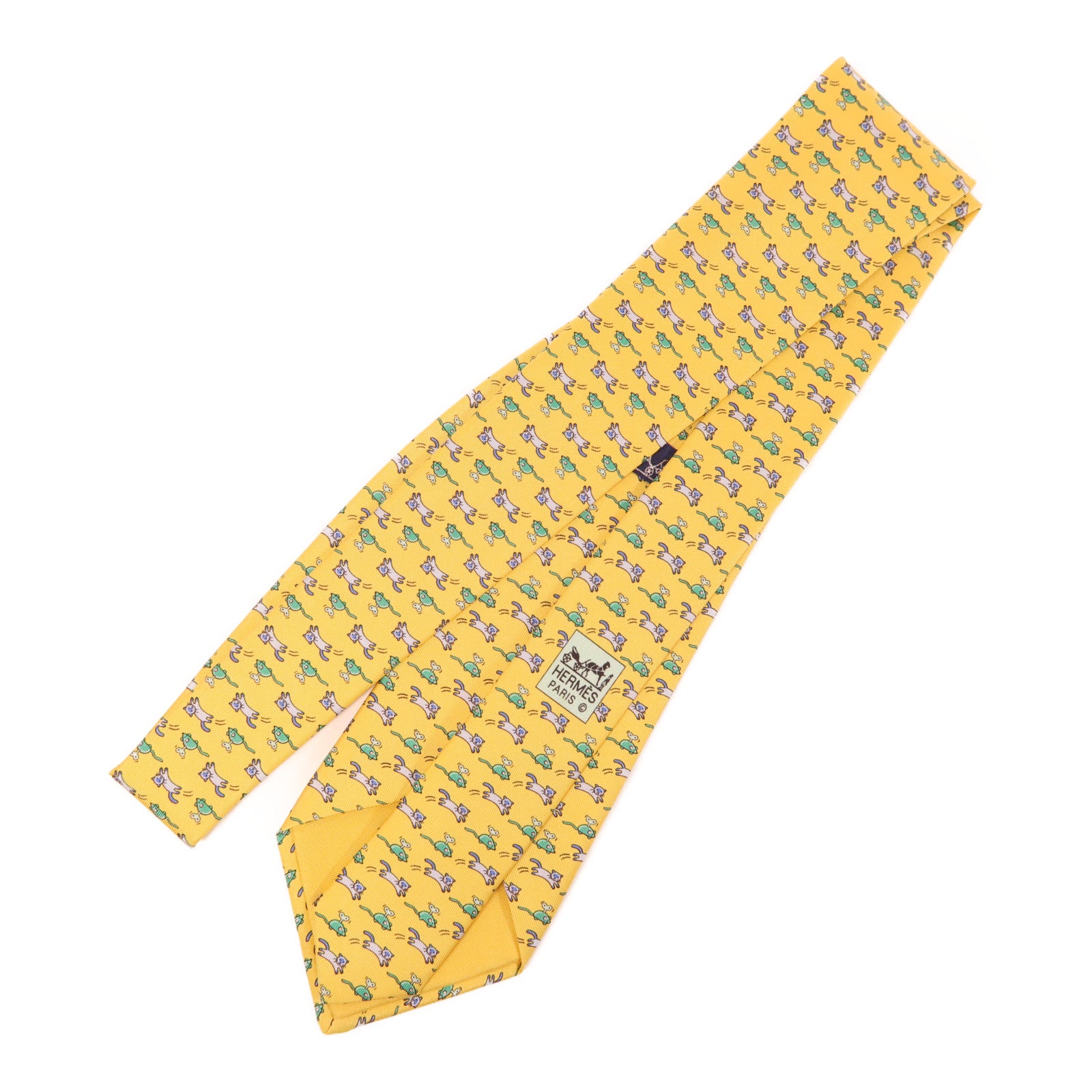 HERMES 絲質Necktie領帶