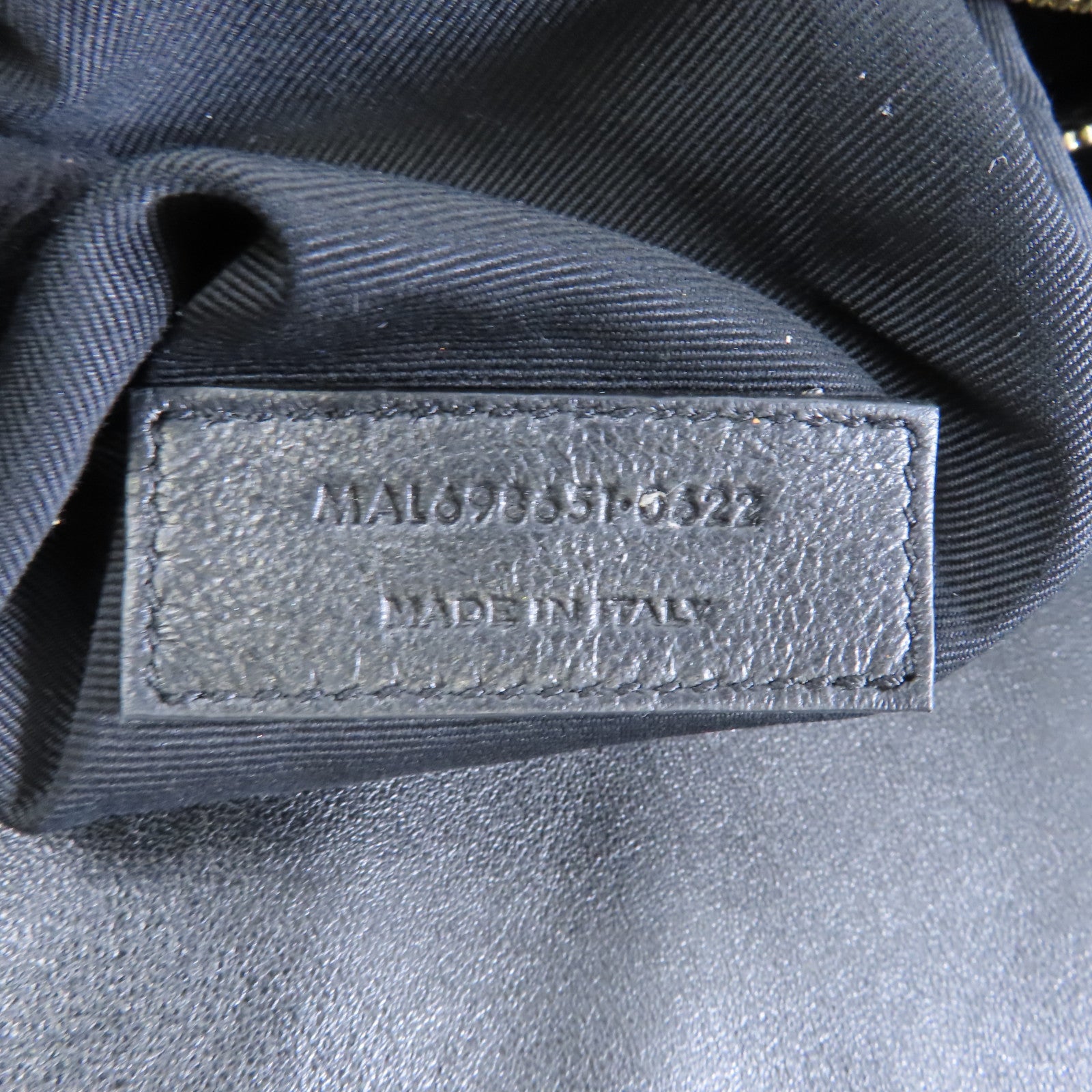 SAINT LAURENT 羊皮皮革Icare Maxi Shopping Bag金扣手挽袋黑色
