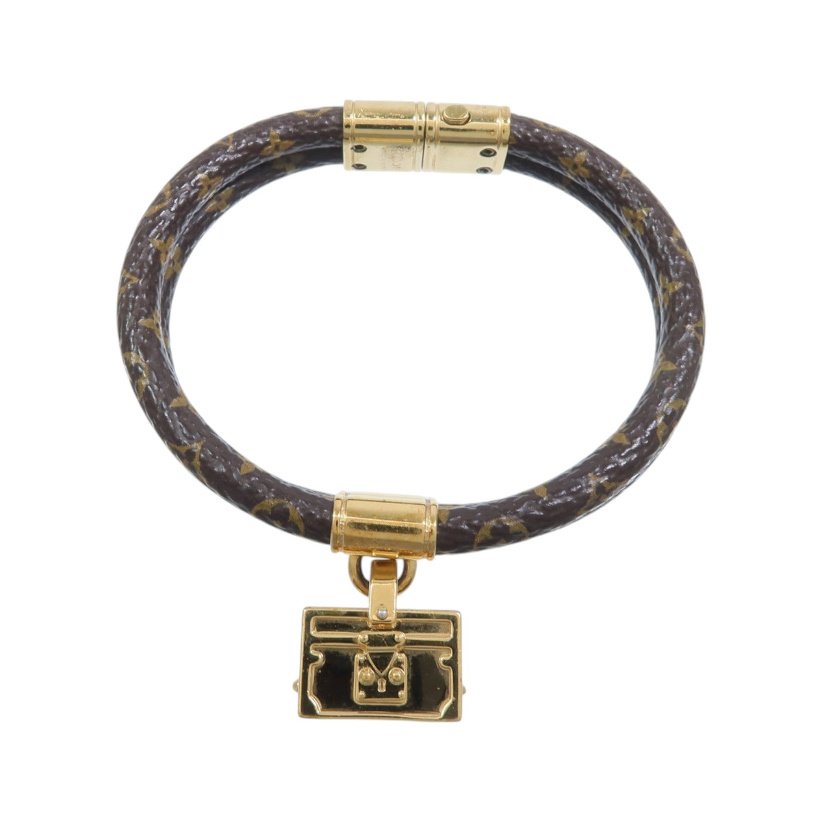 LOUIS VUITTON Monogram Petite Malle Bracelet手鏈
