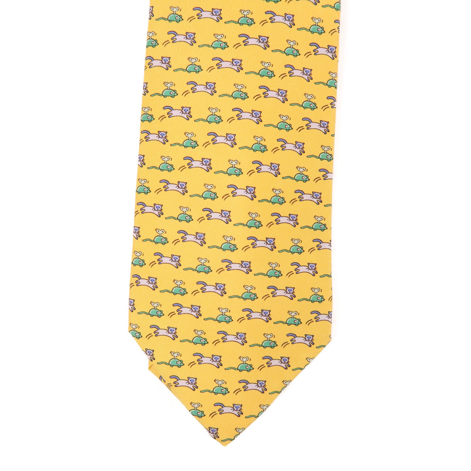 HERMES 絲質Necktie領帶