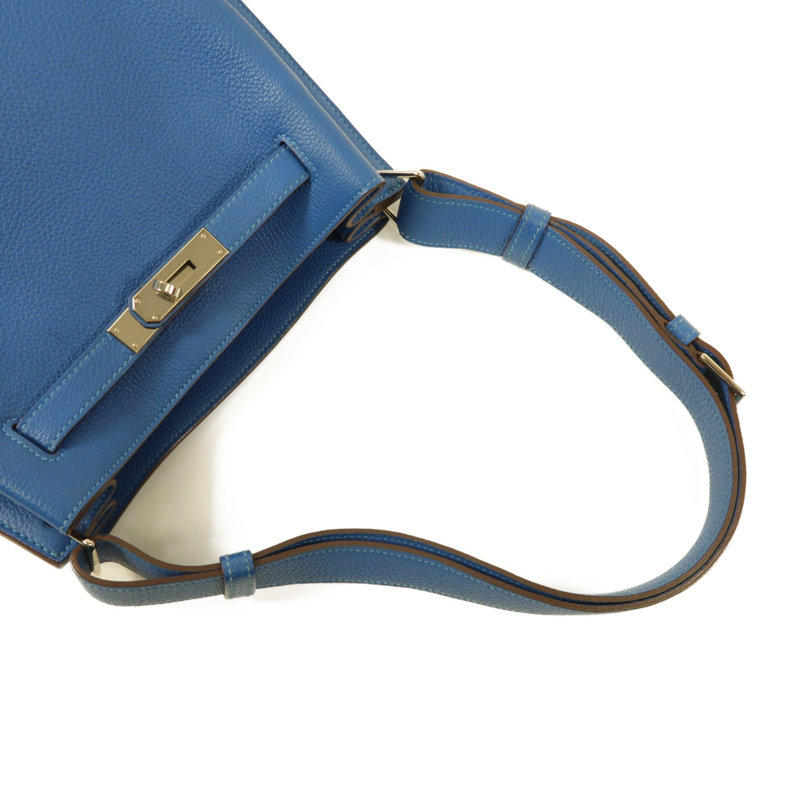 HERMES Togo皮革So Kelly 22肩背袋Mykonos