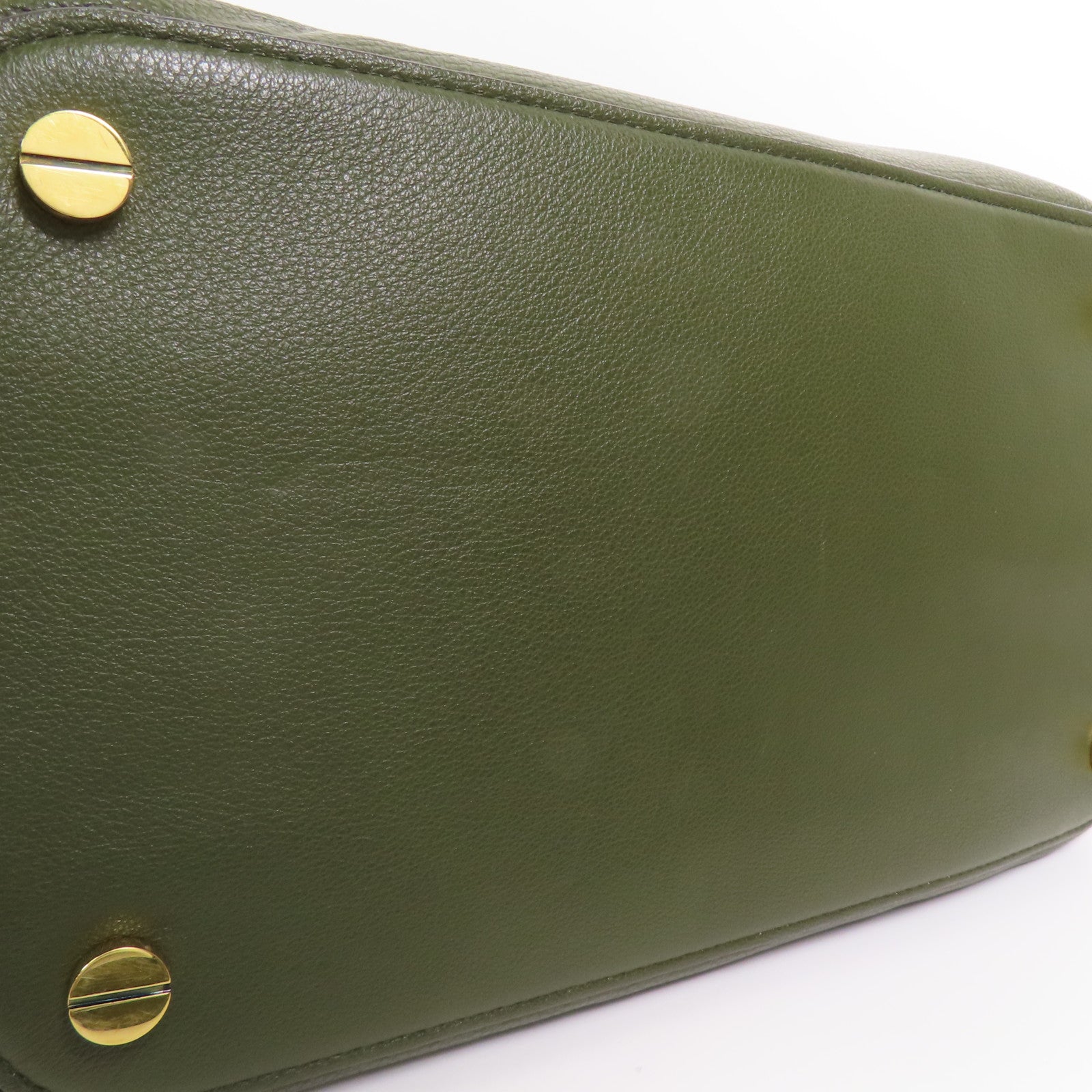 BALLY 牛皮皮革2 Way Shoulder金扣手挽肩背兩用袋