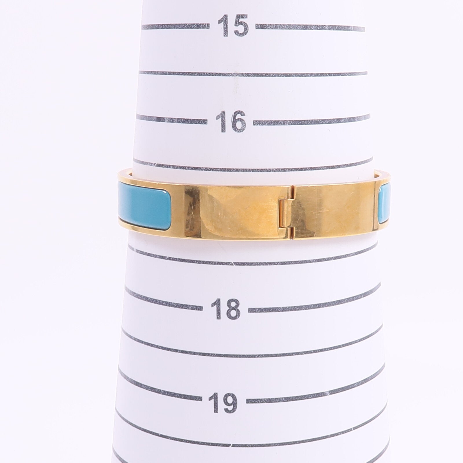 HERMES 金屬/琺瑯Clic H Bracelet手鐲