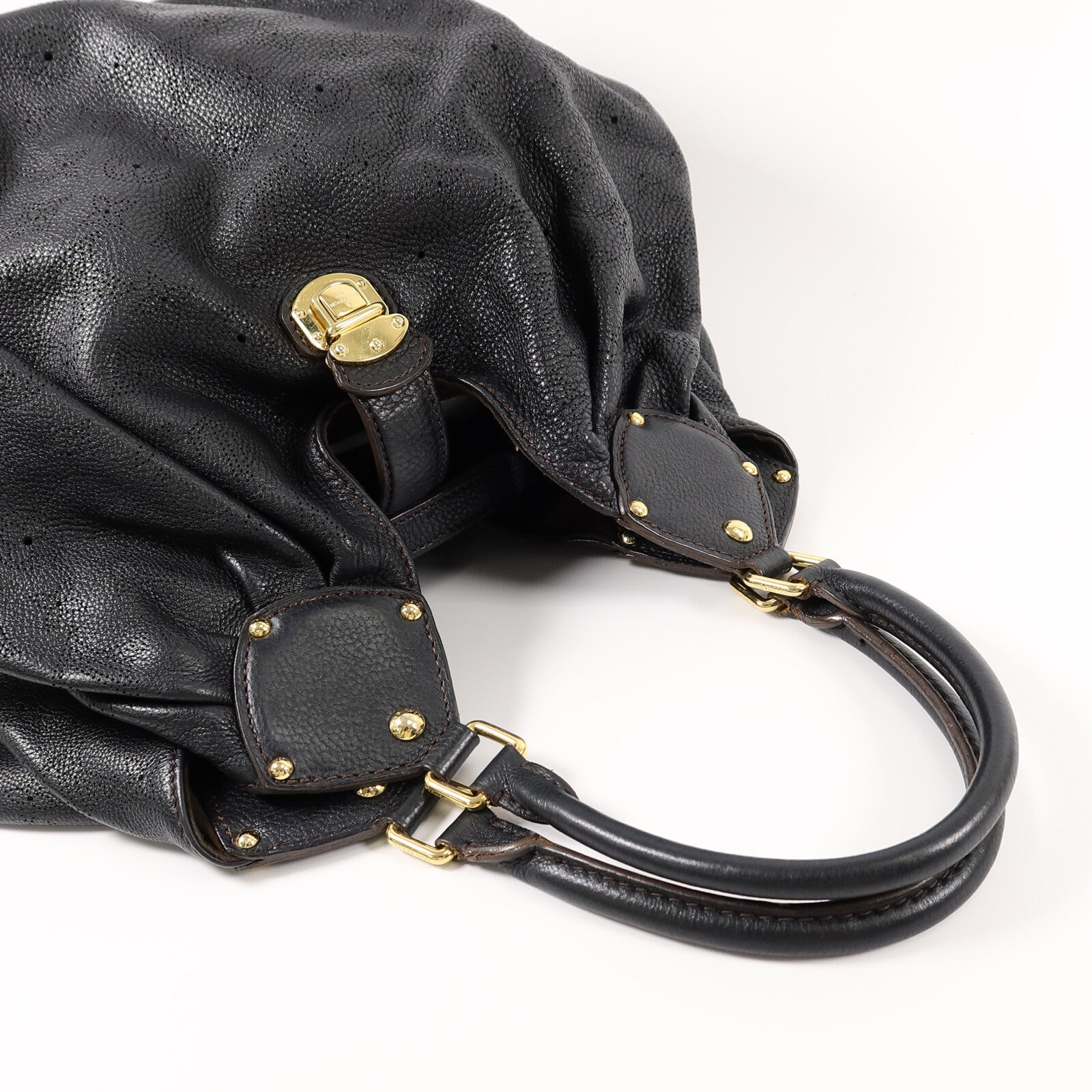 LOUIS VUITTON Mahina皮革Mahina Mahina XL肩背袋