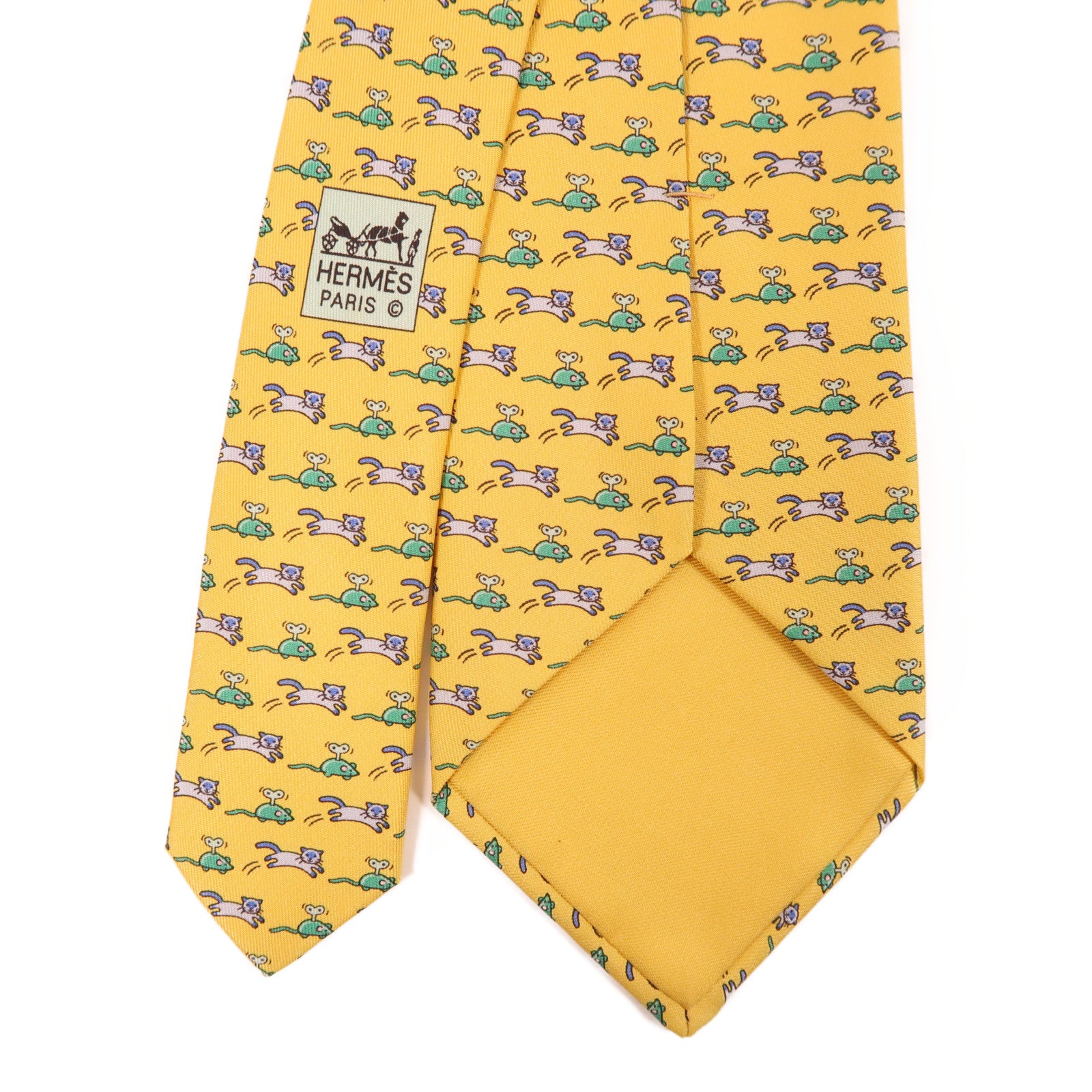 HERMES 絲質Necktie領帶