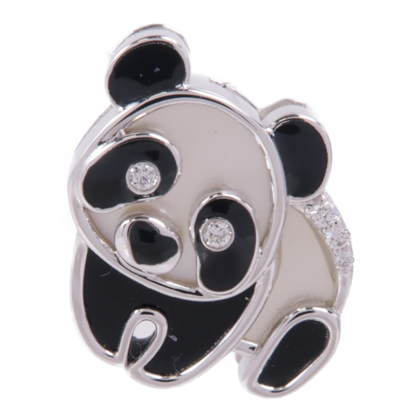 JEWELRY 18K白金/珍珠母貝Diamond Pendant Top鑽石吊墜