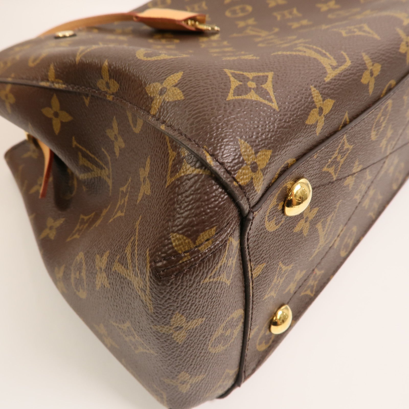 LOUIS VUITTON Monogram Montaigne MM手挽肩背兩用袋