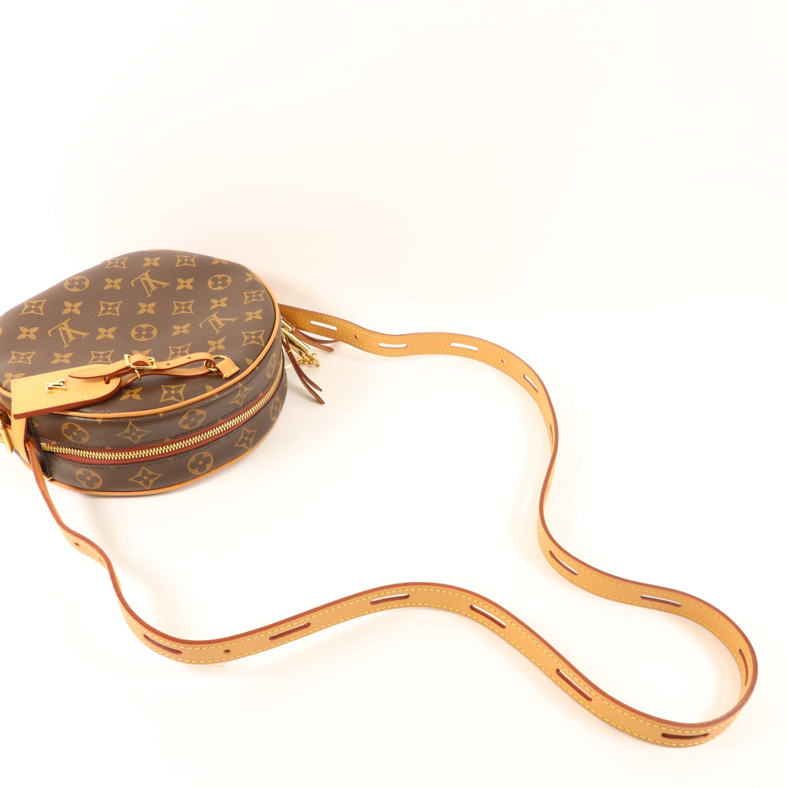 LOUIS VUITTON 【激減優惠】Monogram Boite Chapeau Souple MMBoite Chapeau Souple MM金扣肩背袋