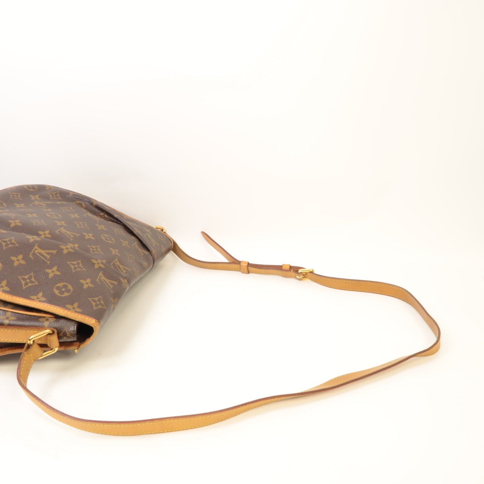 LOUIS VUITTON **【激減優惠】Monogram Menilmontant MM金扣肩背袋啡色
