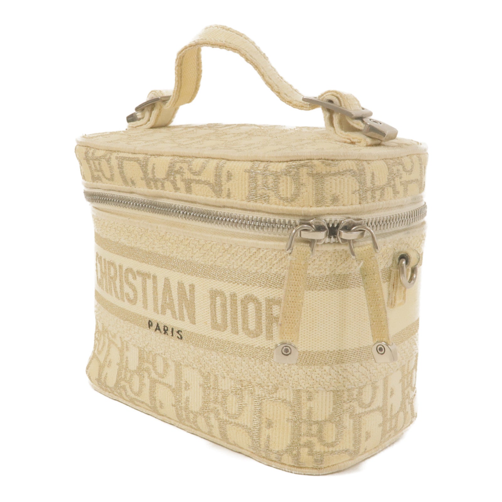 Dior 帆布Travel Vanity Case手挽肩背兩用袋