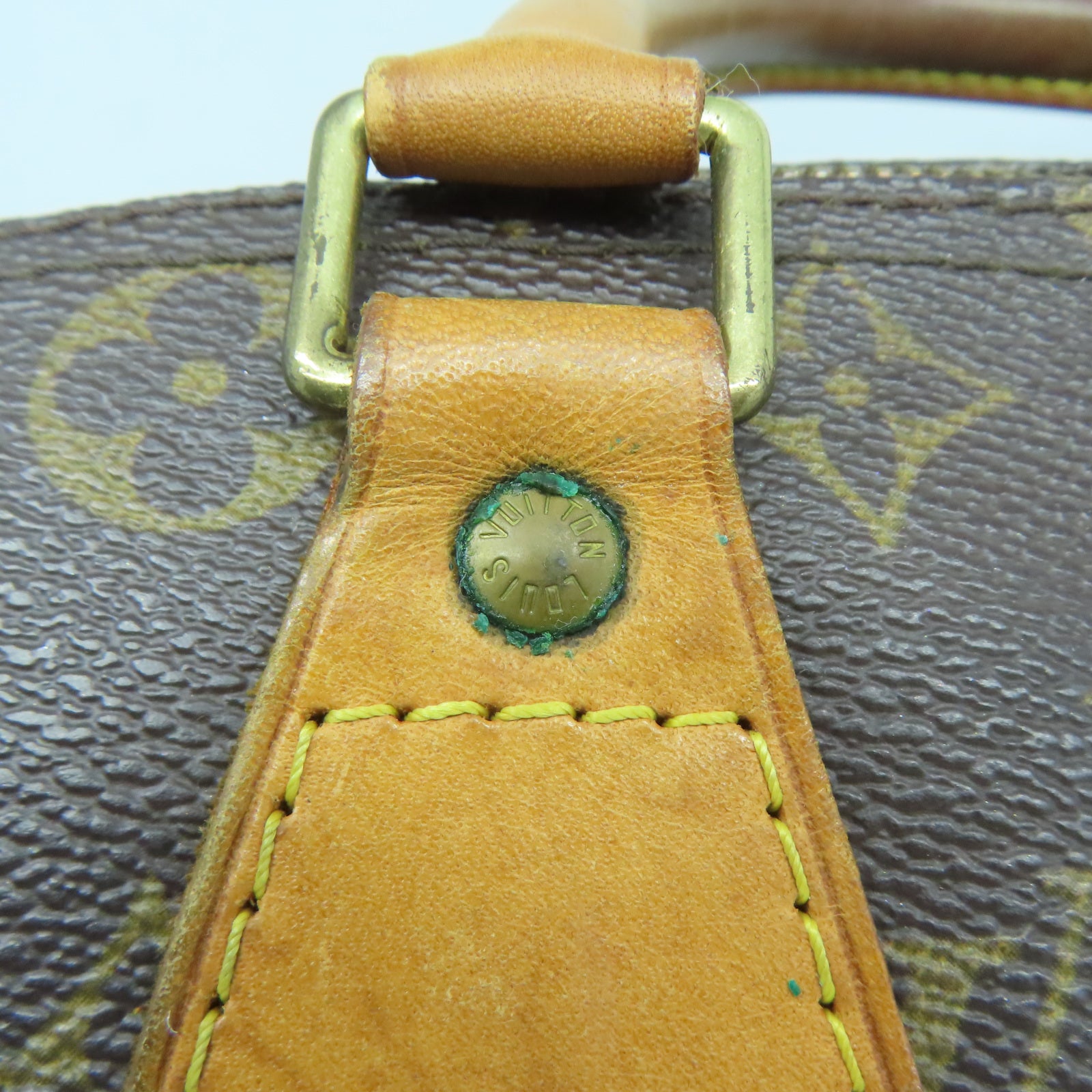 LOUIS VUITTON 【激減優惠】Monogram Speedy 30金扣手挽袋啡色