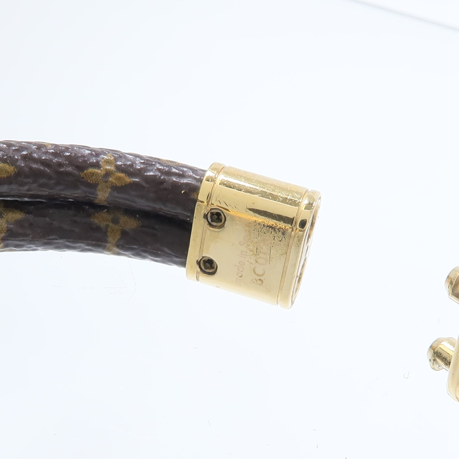 LOUIS VUITTON Monogram Petite Malle Bracelet手鏈