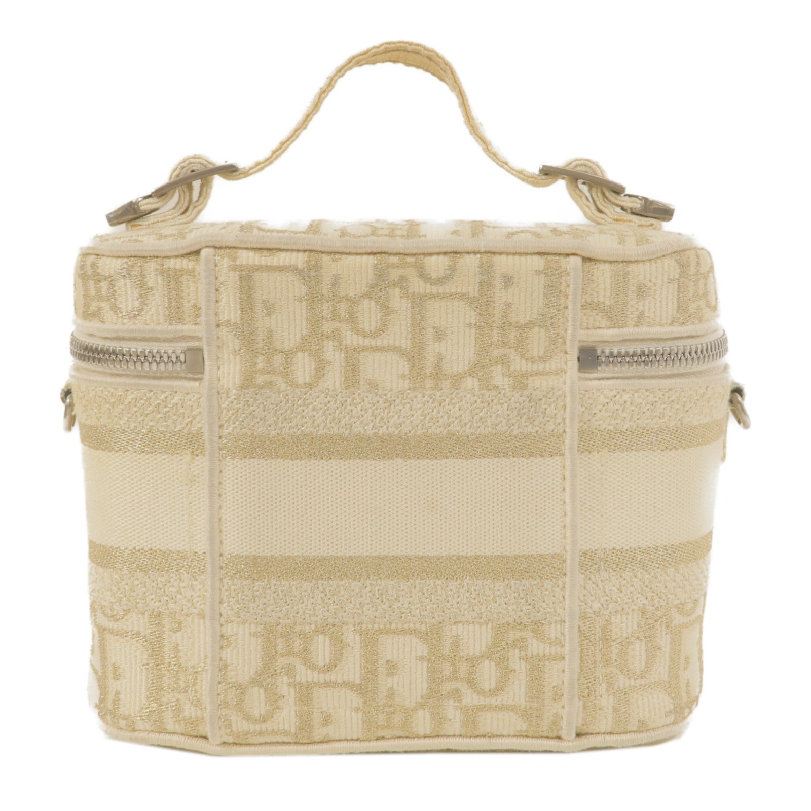 Dior 帆布Travel Vanity Case手挽肩背兩用袋