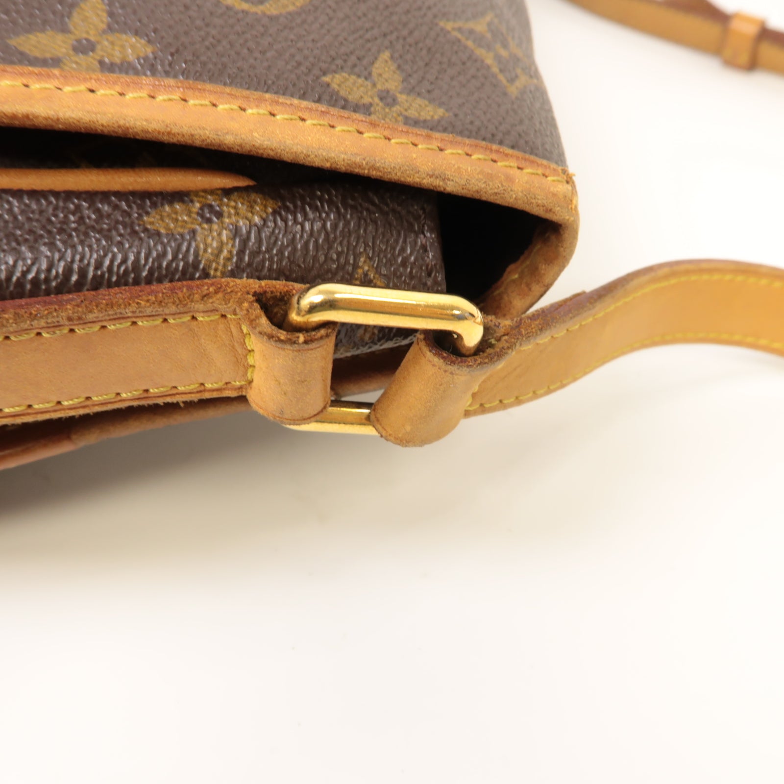 LOUIS VUITTON **【激減優惠】Monogram Menilmontant MM金扣肩背袋啡色