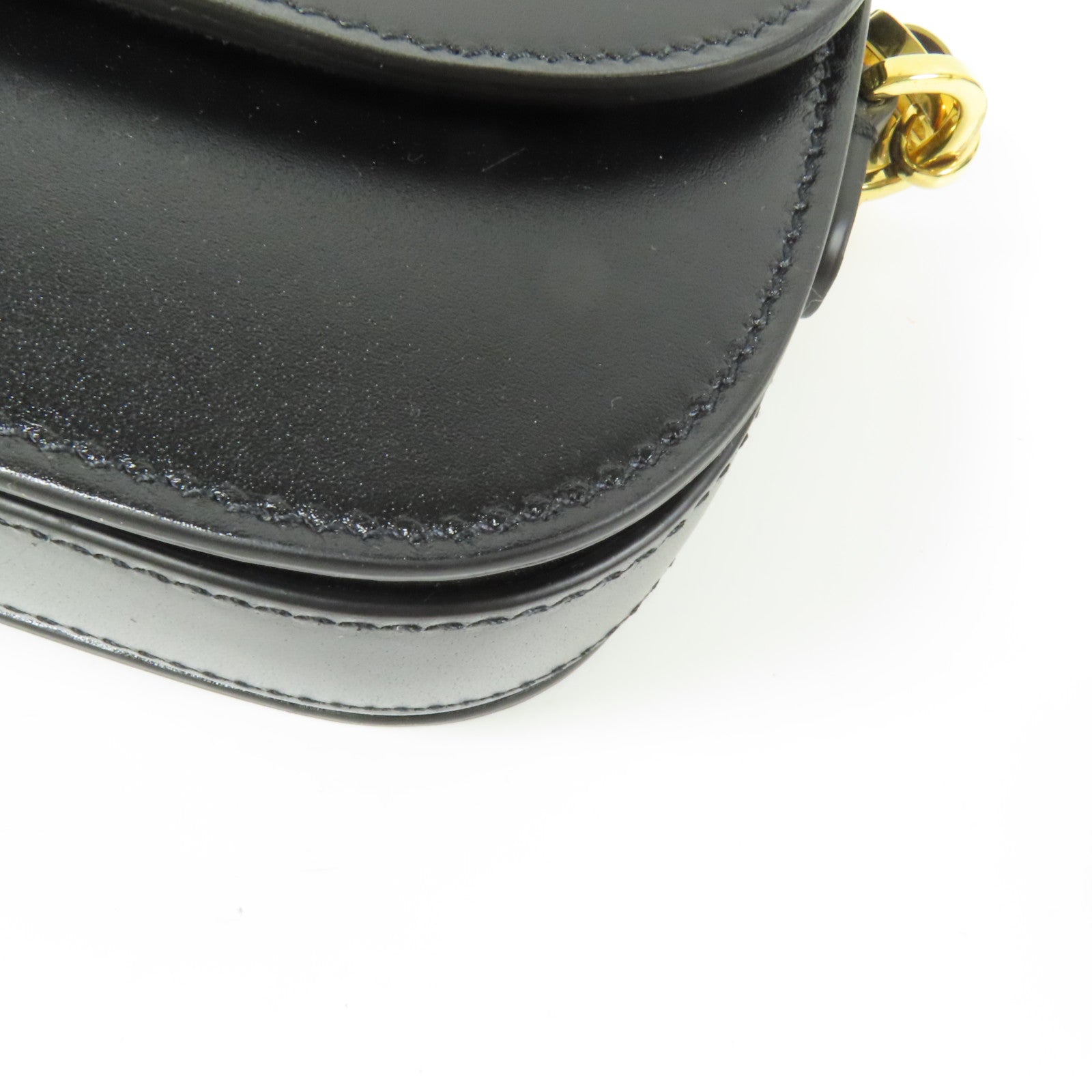 Dior 牛皮皮革Small 30 Montaigue Avenut Bag金扣肩背袋