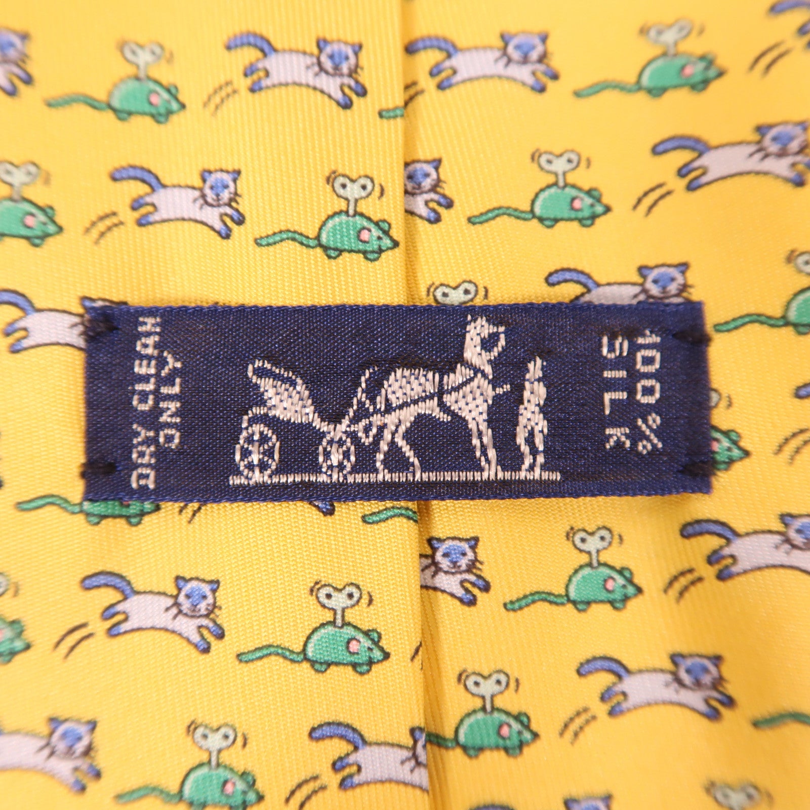 HERMES 絲質Necktie領帶