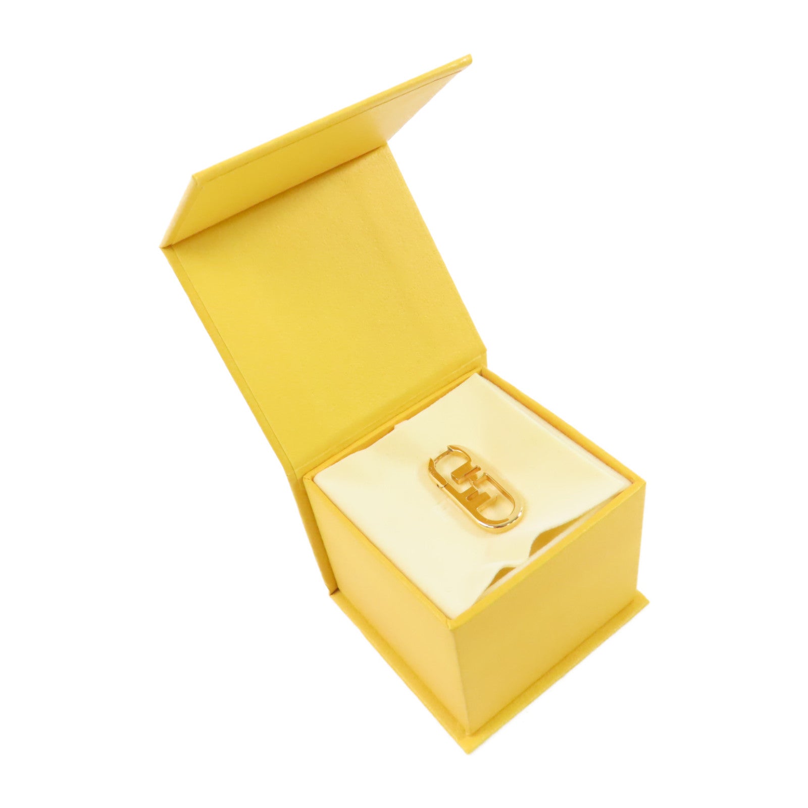 FENDI 金屬Small O'Lock Earrings金扣耳環