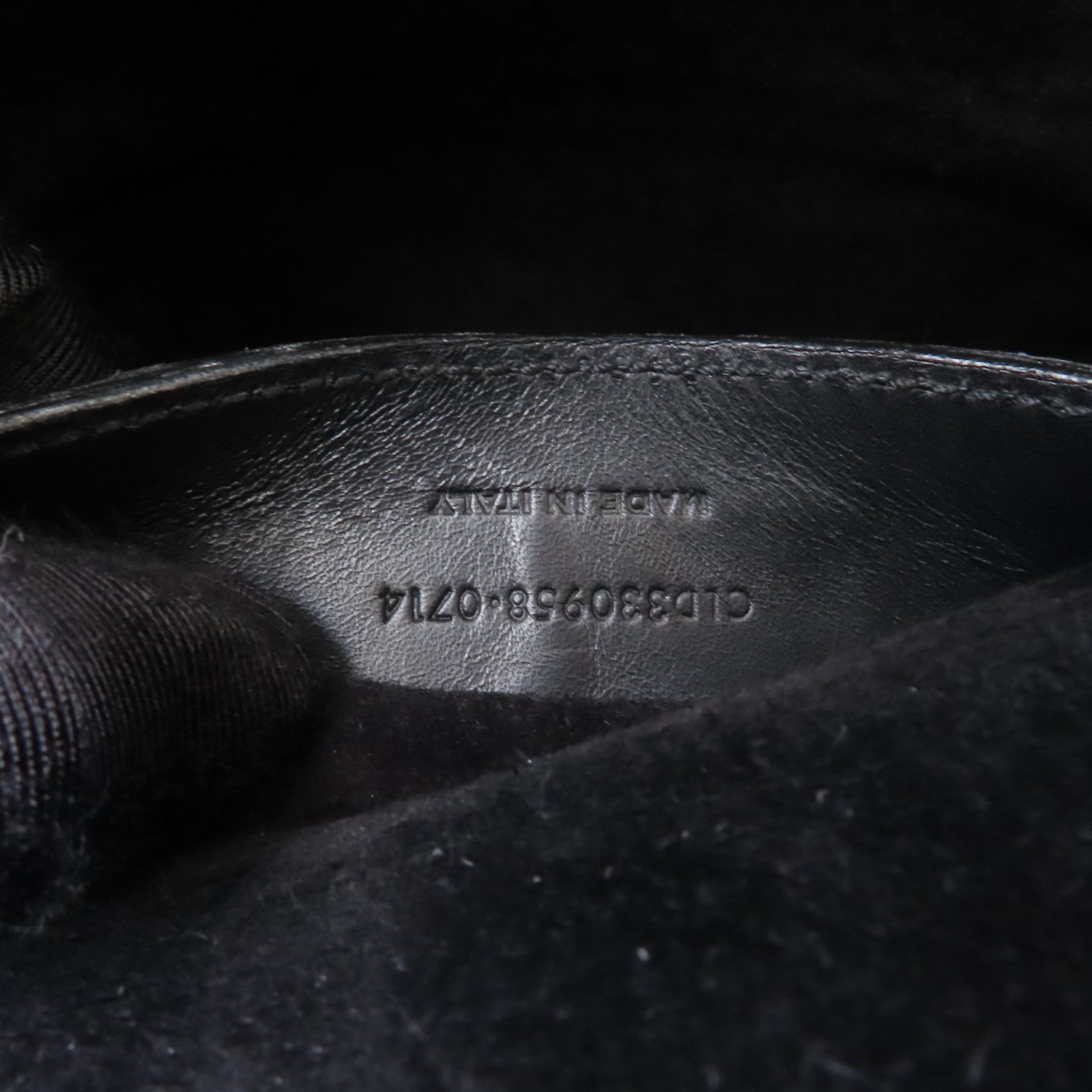 SAINT LAURENT 牛皮皮革2way Shoulder Bag金扣手挽肩背兩用袋黑色
