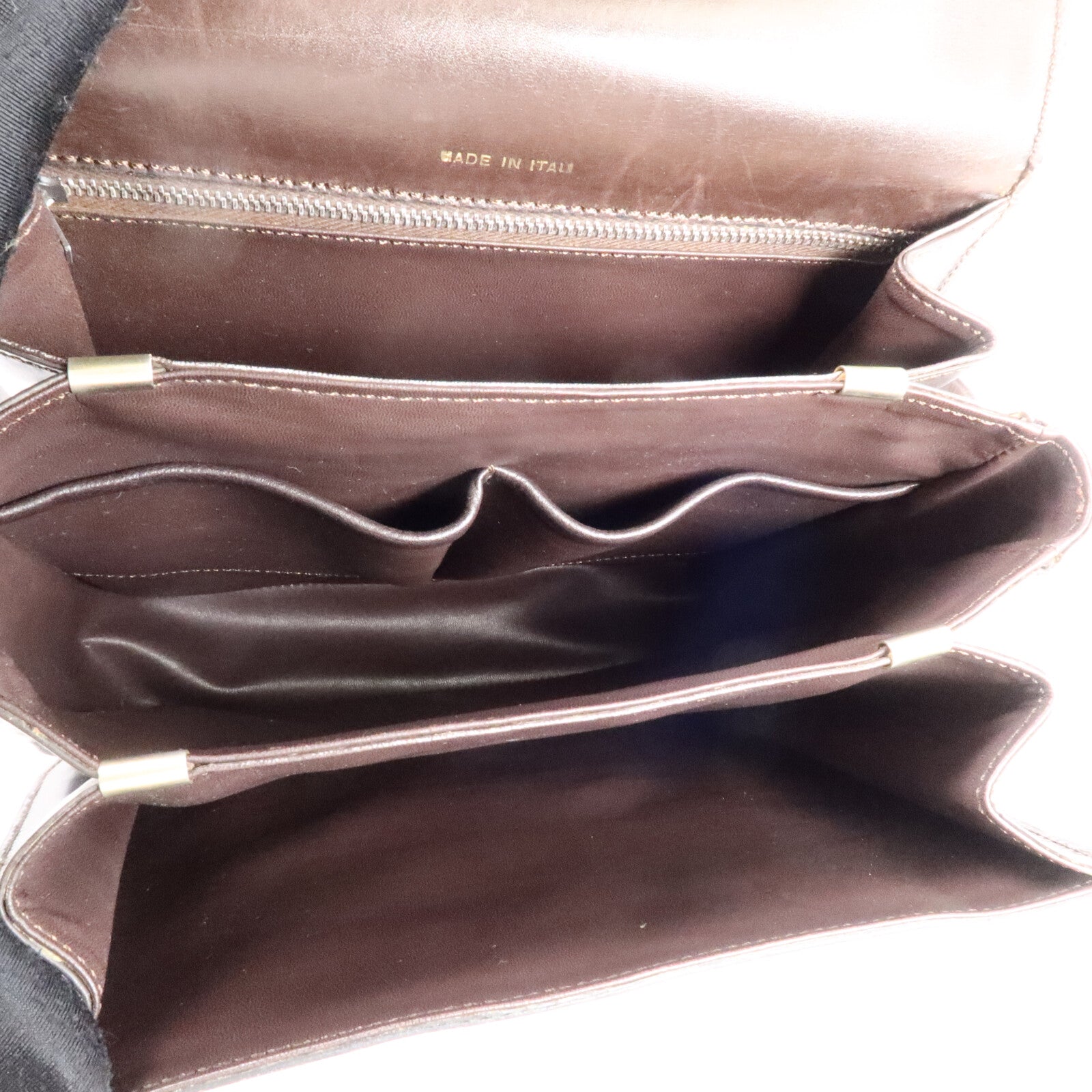CELINE 牛皮皮革Vintage Shoulder Bag肩背袋