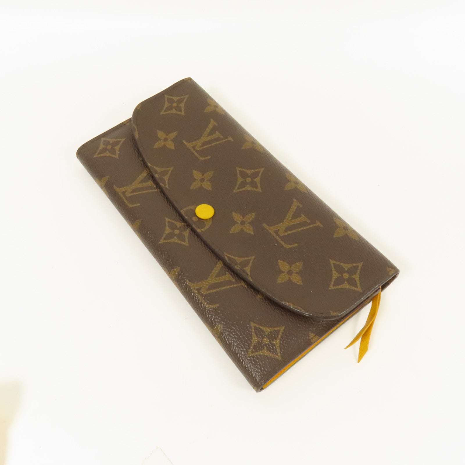 LOUIS VUITTON Monogram Emilie金扣長錢包