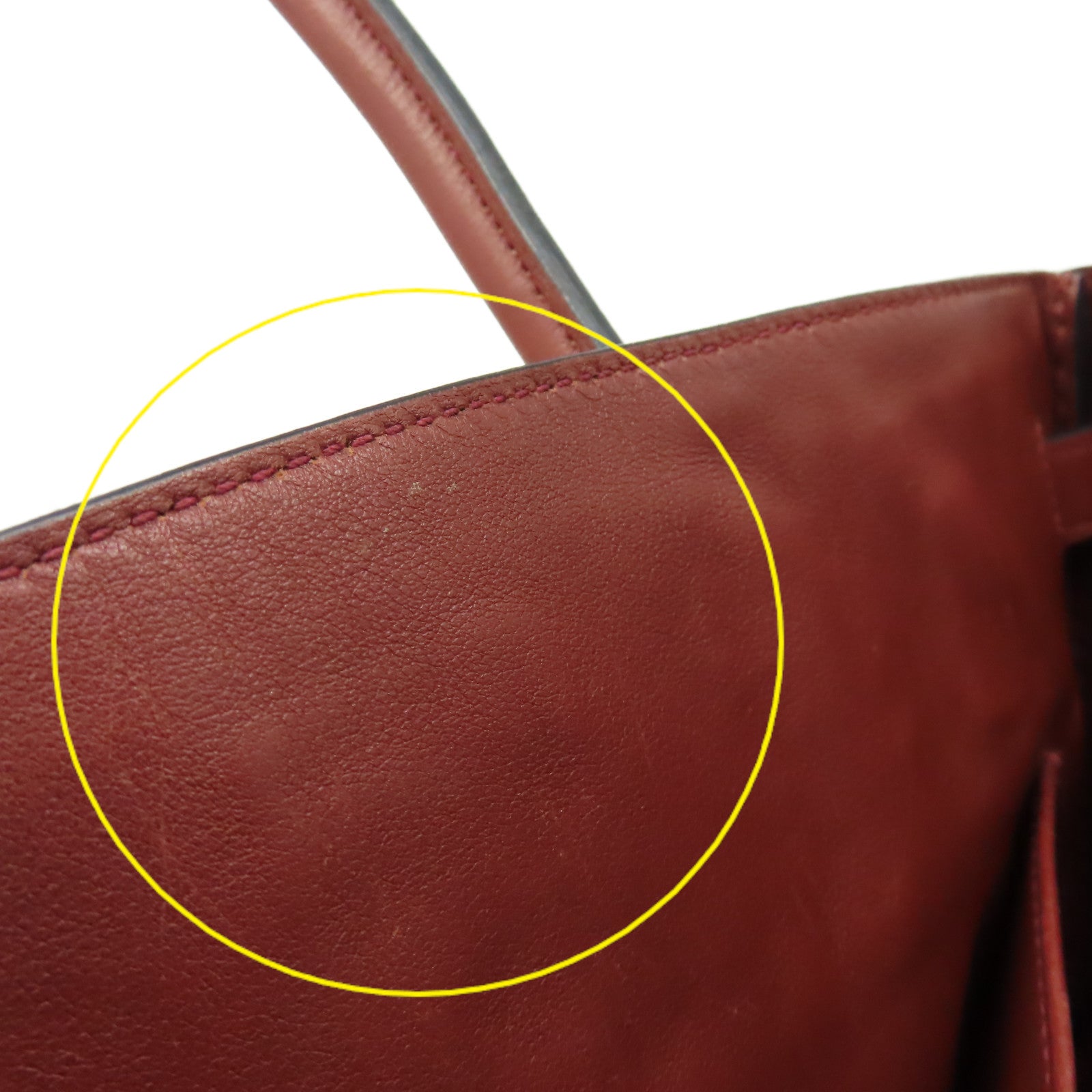 HERMES Swift皮革Birkin 30銀扣手挽袋Rouge H愛馬仕紅色