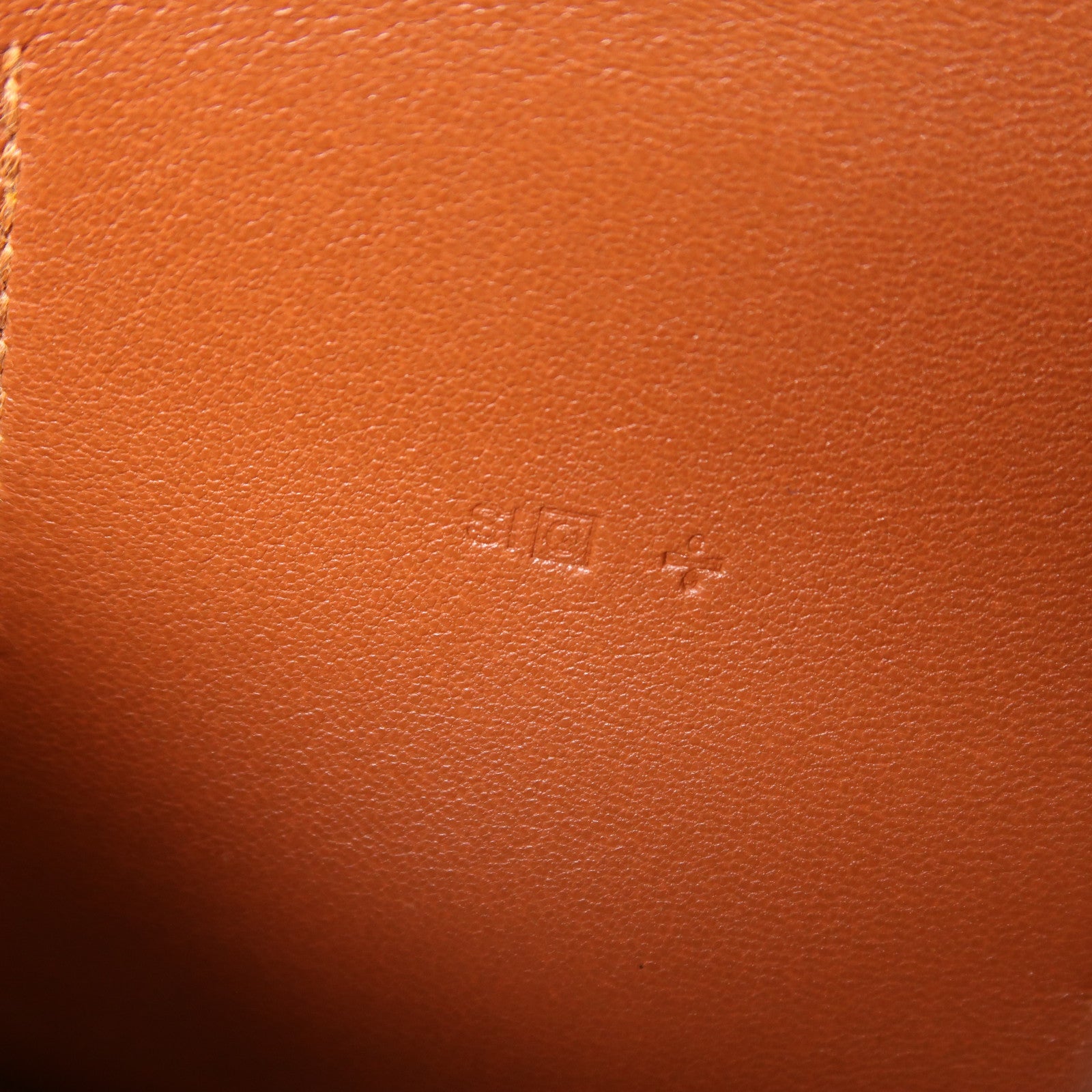 HERMES Swift皮革Dogon GM銀扣長錢包Gold