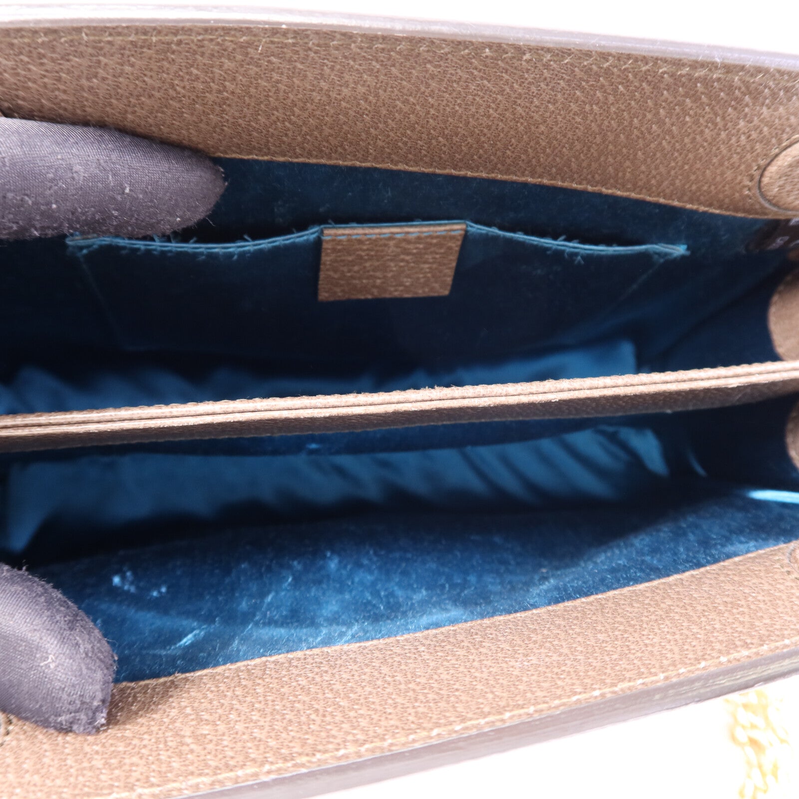 GUCCI 塗層帆布Ophldia GG金扣鏈帶肩背袋