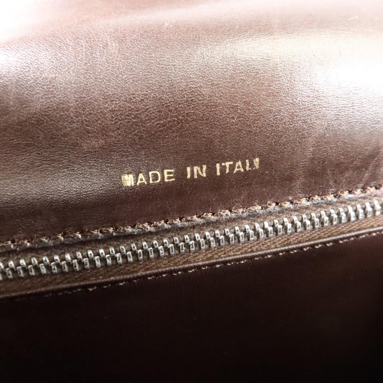 CELINE 牛皮皮革Vintage Shoulder Bag肩背袋