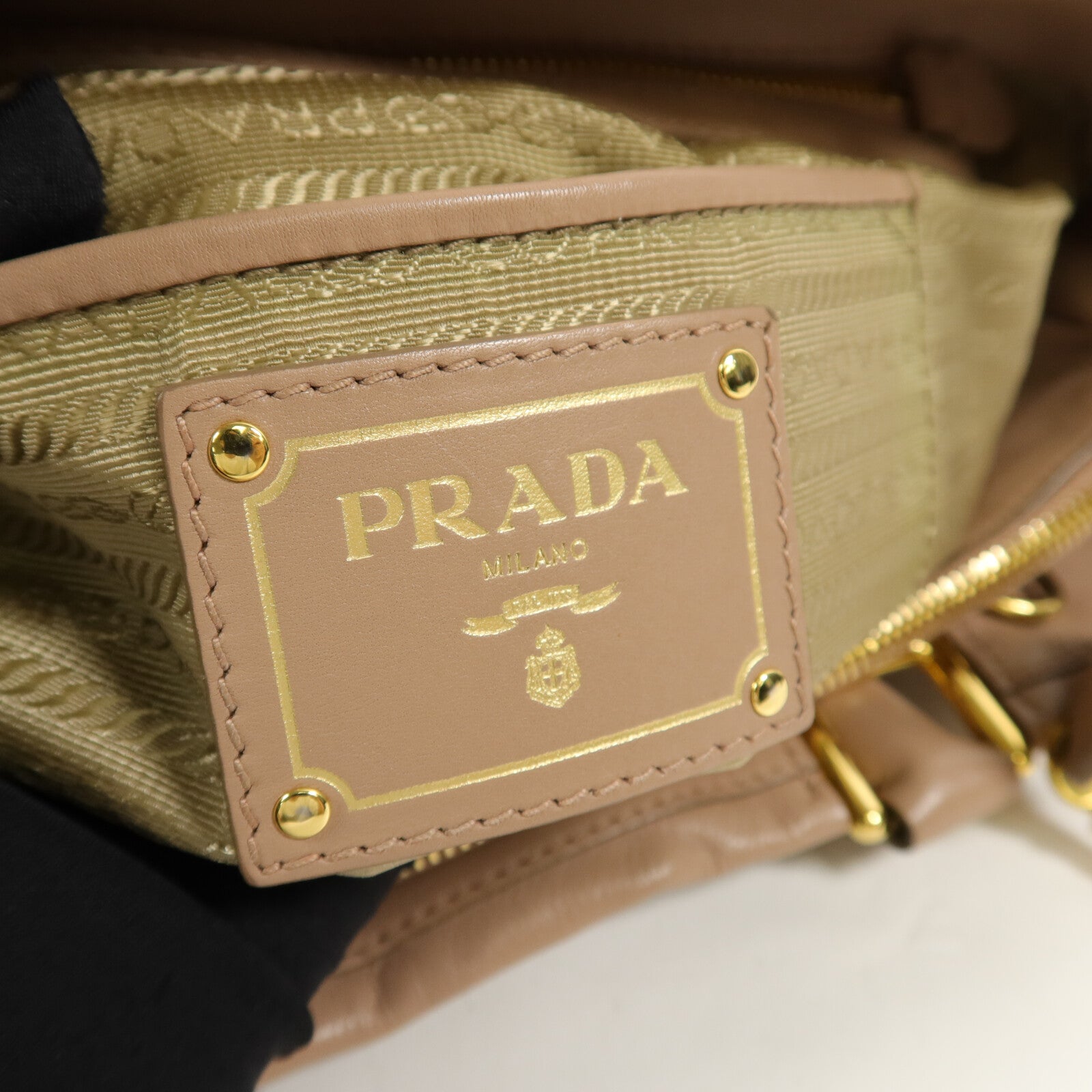 PRADA 牛皮皮革2 Way Shoulder手挽肩背兩用袋