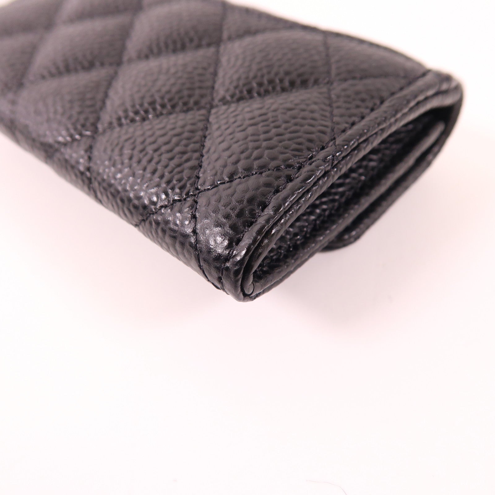 CHANEL 牛皮皮革Card Case金扣卡片套