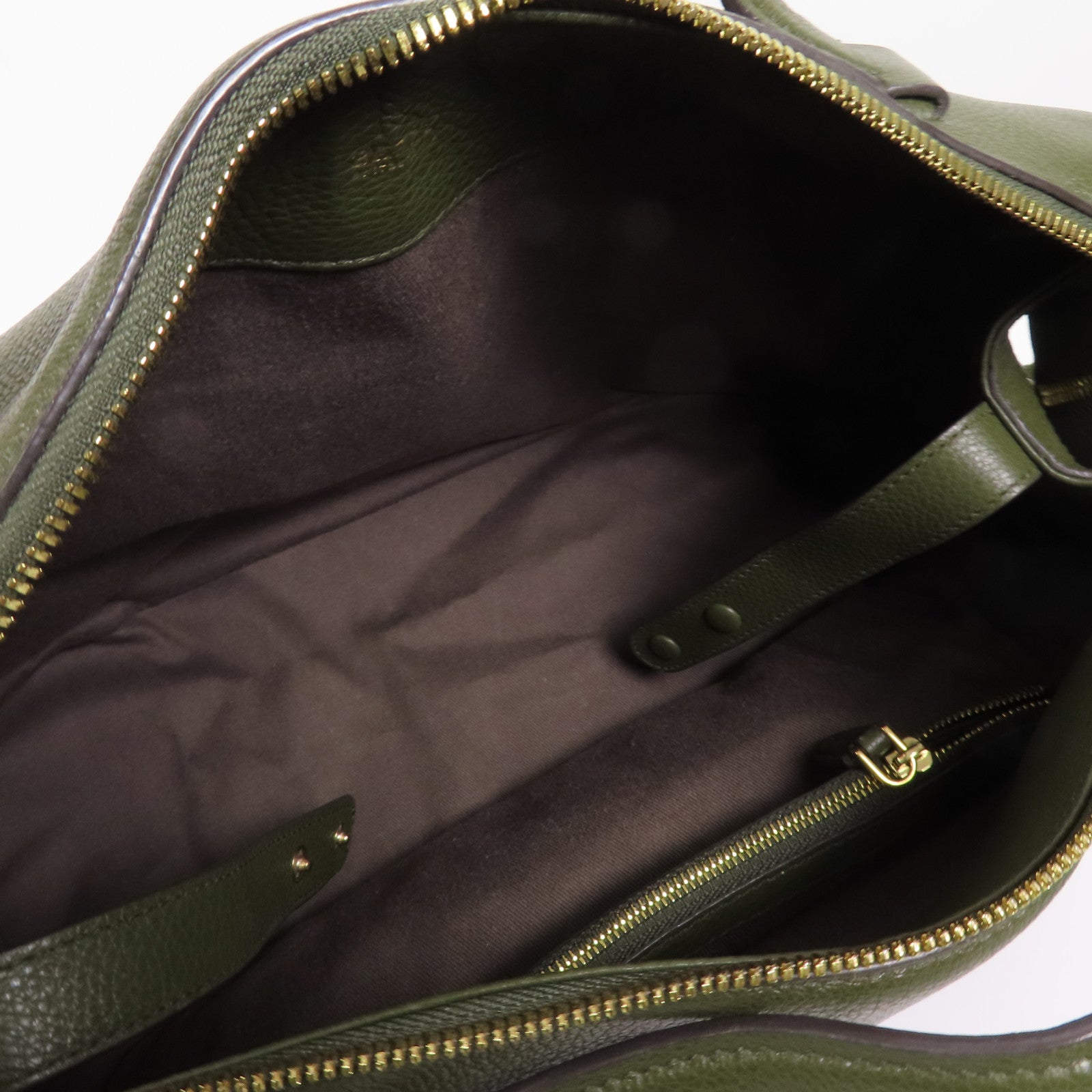 BALLY 牛皮皮革2 Way Shoulder金扣手挽肩背兩用袋