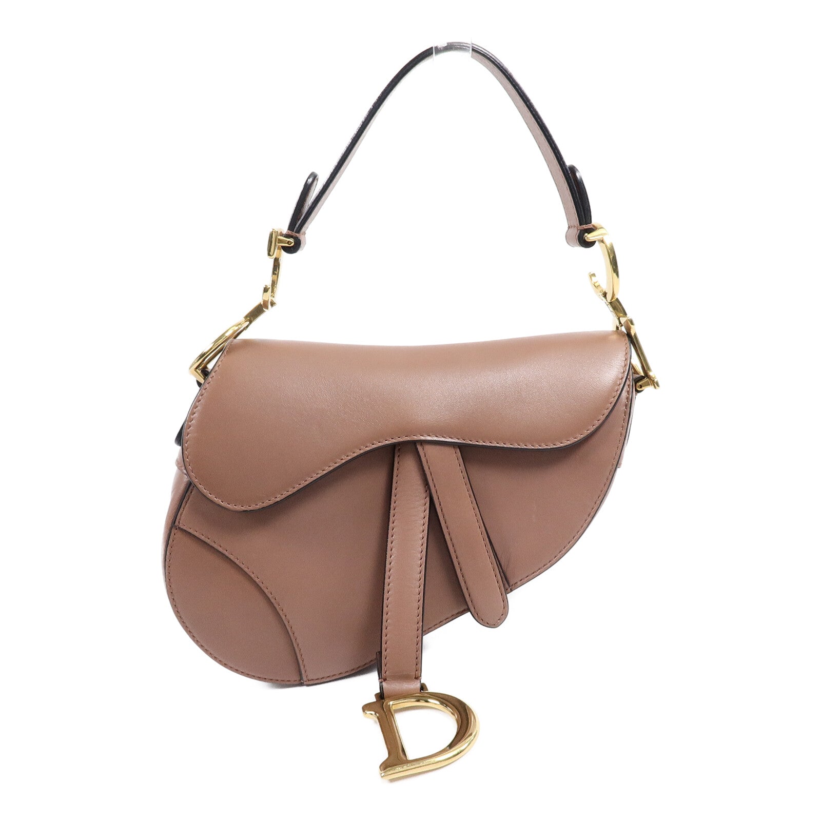 Dior 牛皮皮革Saddle Mini肩背袋