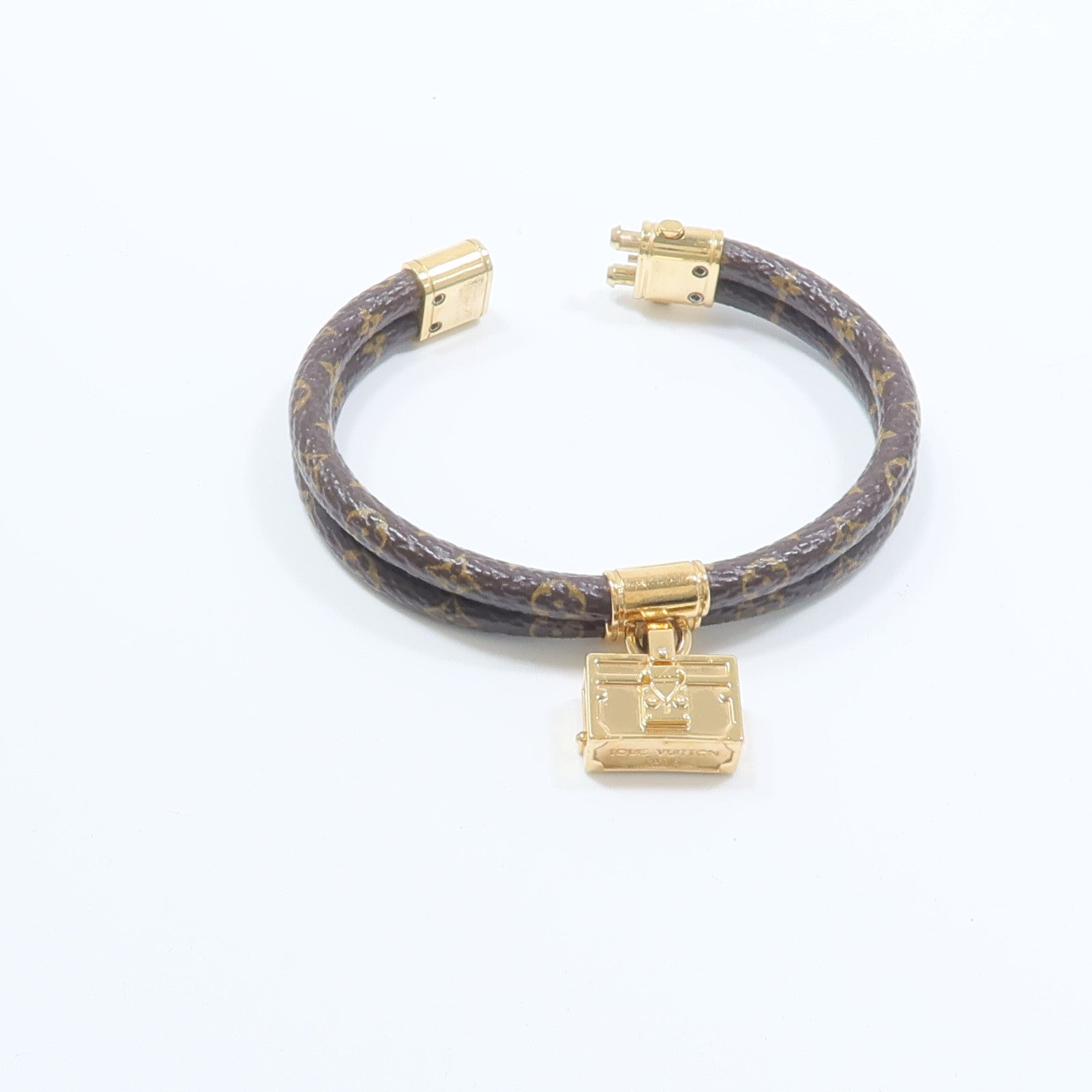 LOUIS VUITTON Monogram Petite Malle Bracelet手鏈