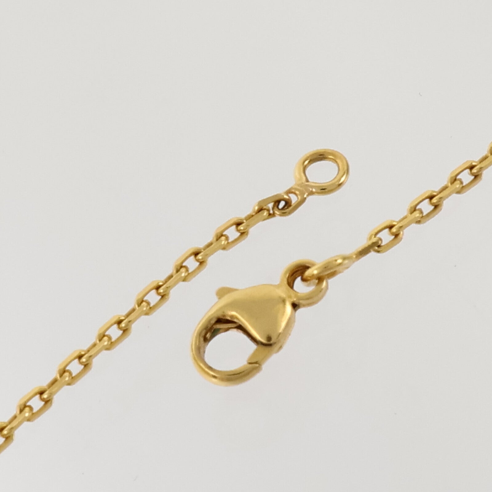 HERMES 金屬/琺瑯Cube d'H項鏈Etoupe