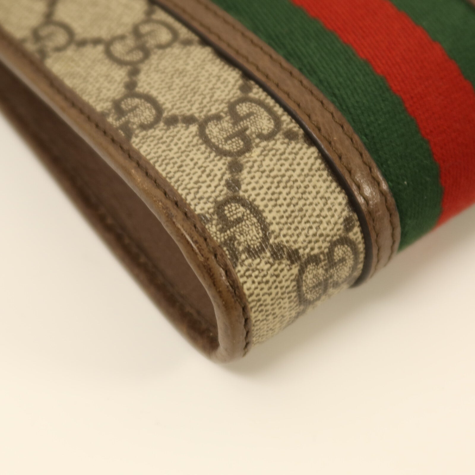 GUCCI 塗層帆布Ophidia金扣肩背袋