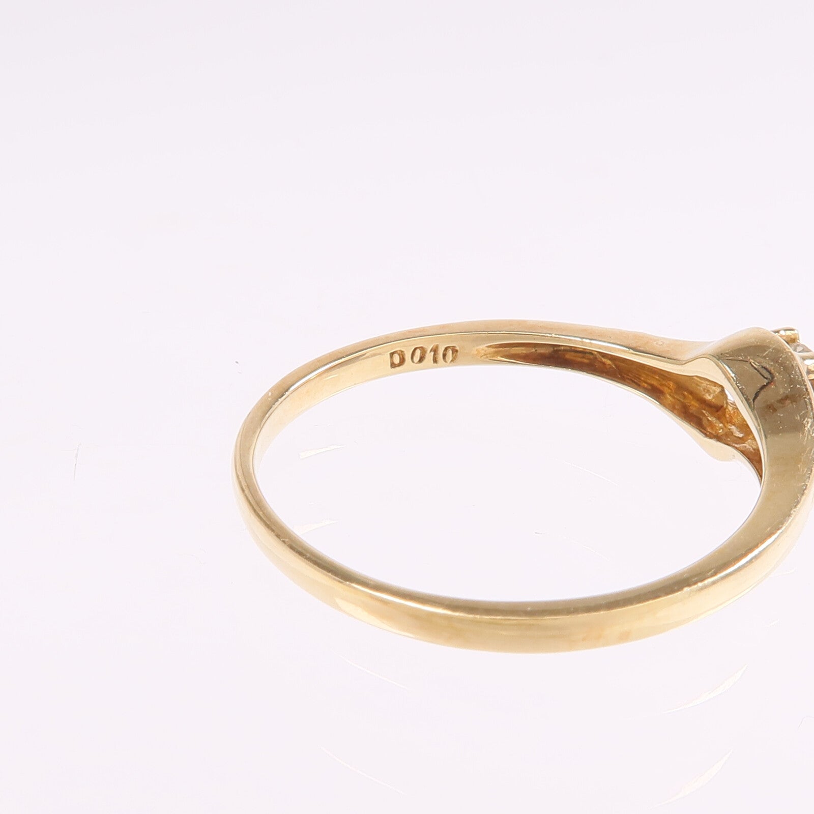 JEWELRY 【激減優惠】18K黃金Diamond Ring鑽石戒指US#6