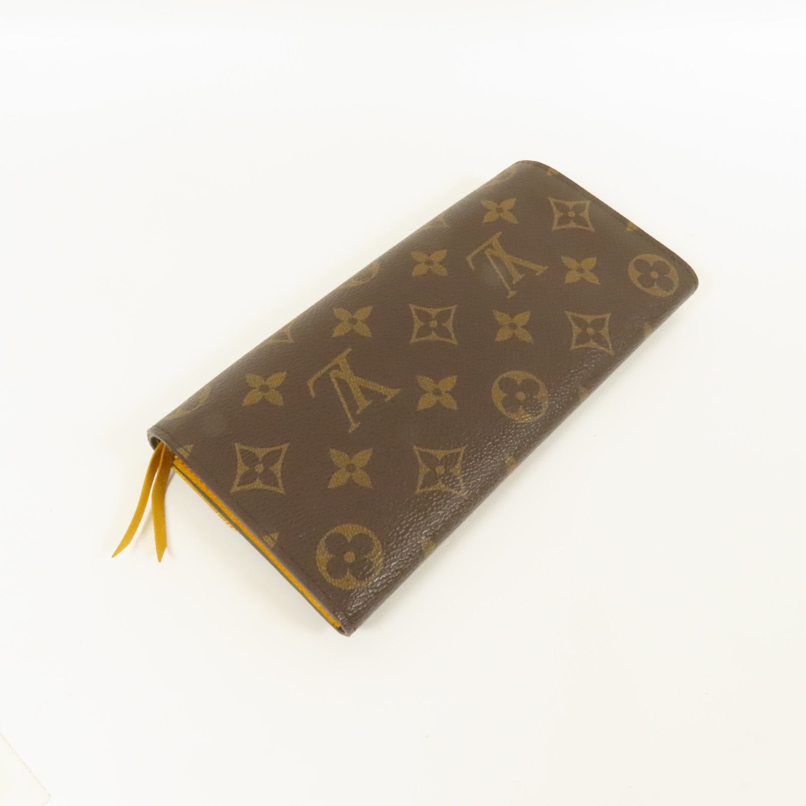 LOUIS VUITTON Monogram Emilie金扣長錢包