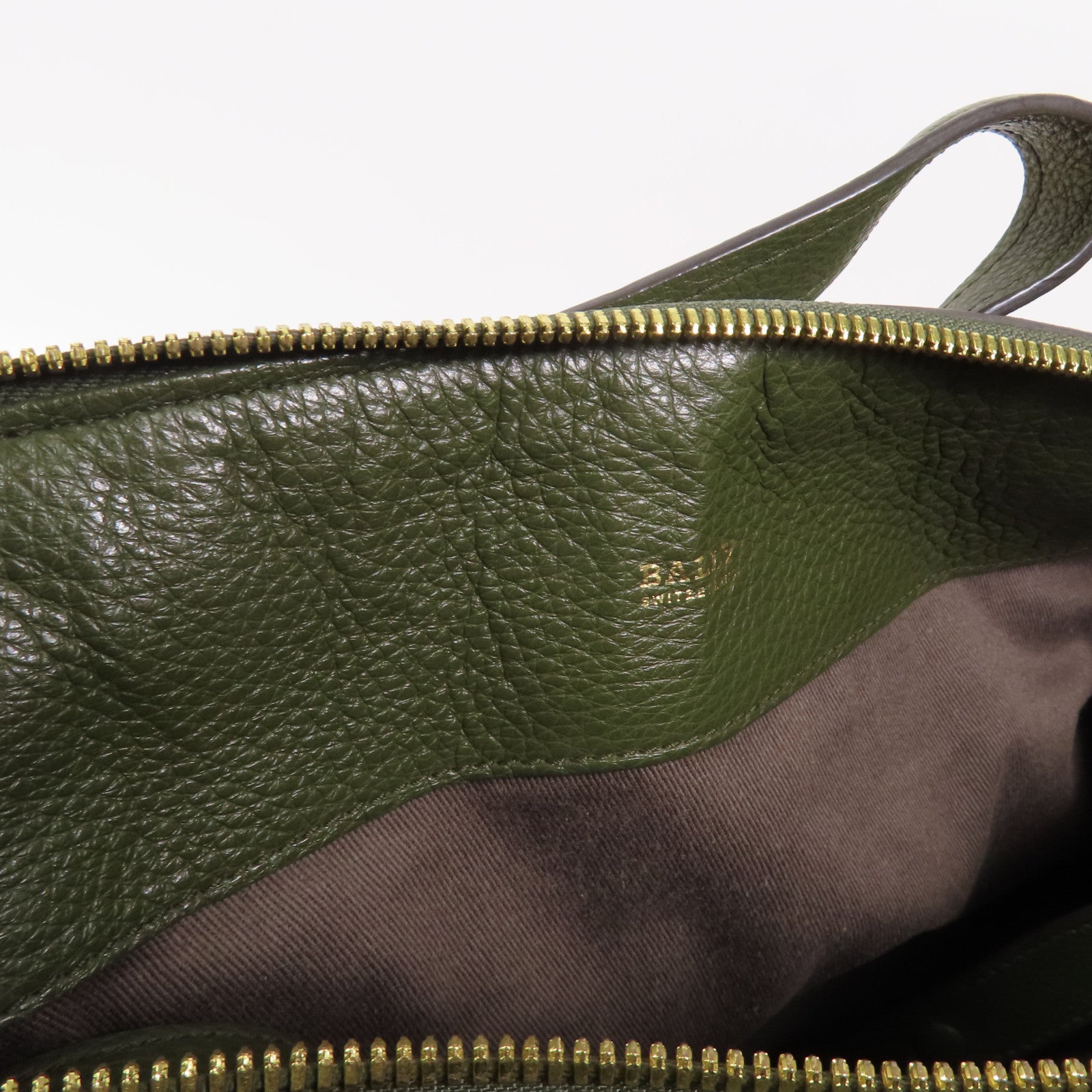 BALLY 牛皮皮革2 Way Shoulder金扣手挽肩背兩用袋