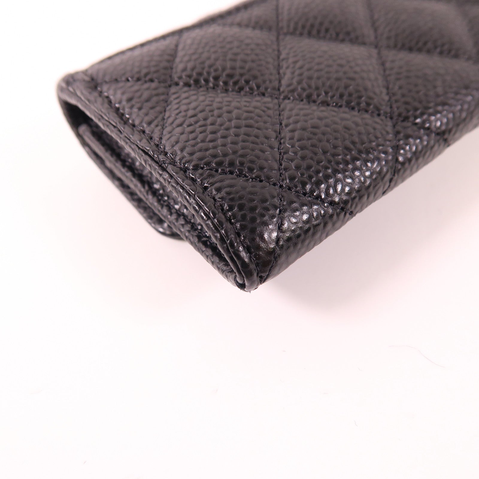 CHANEL 牛皮皮革Card Case金扣卡片套