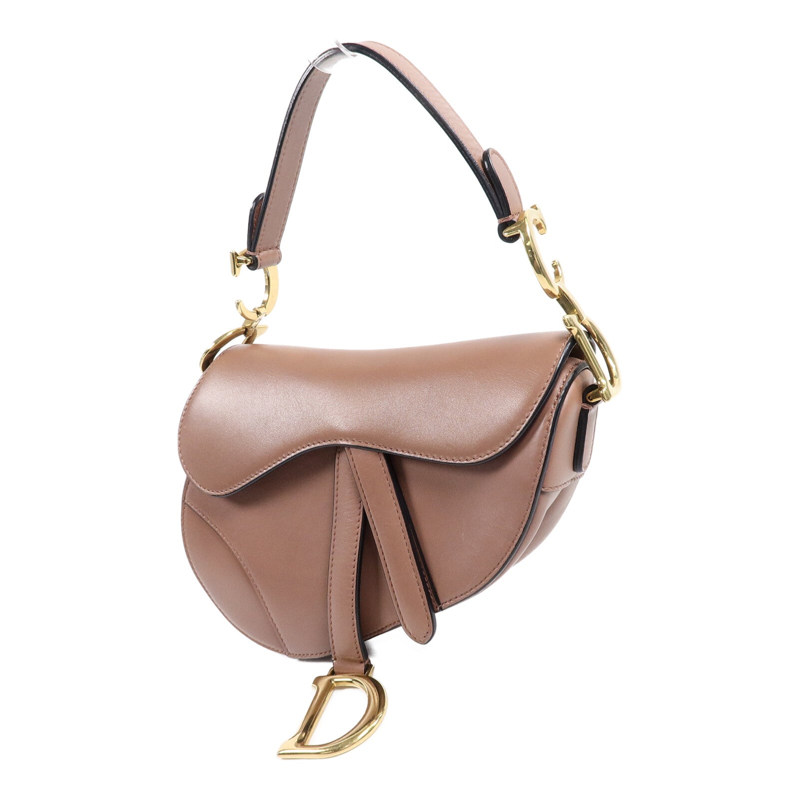 Dior 牛皮皮革Saddle Mini肩背袋