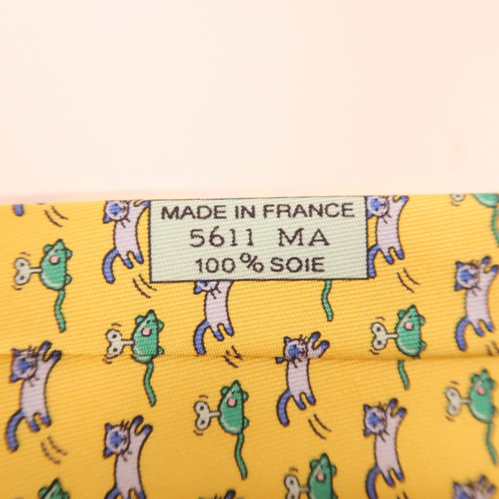 HERMES 絲質Necktie領帶