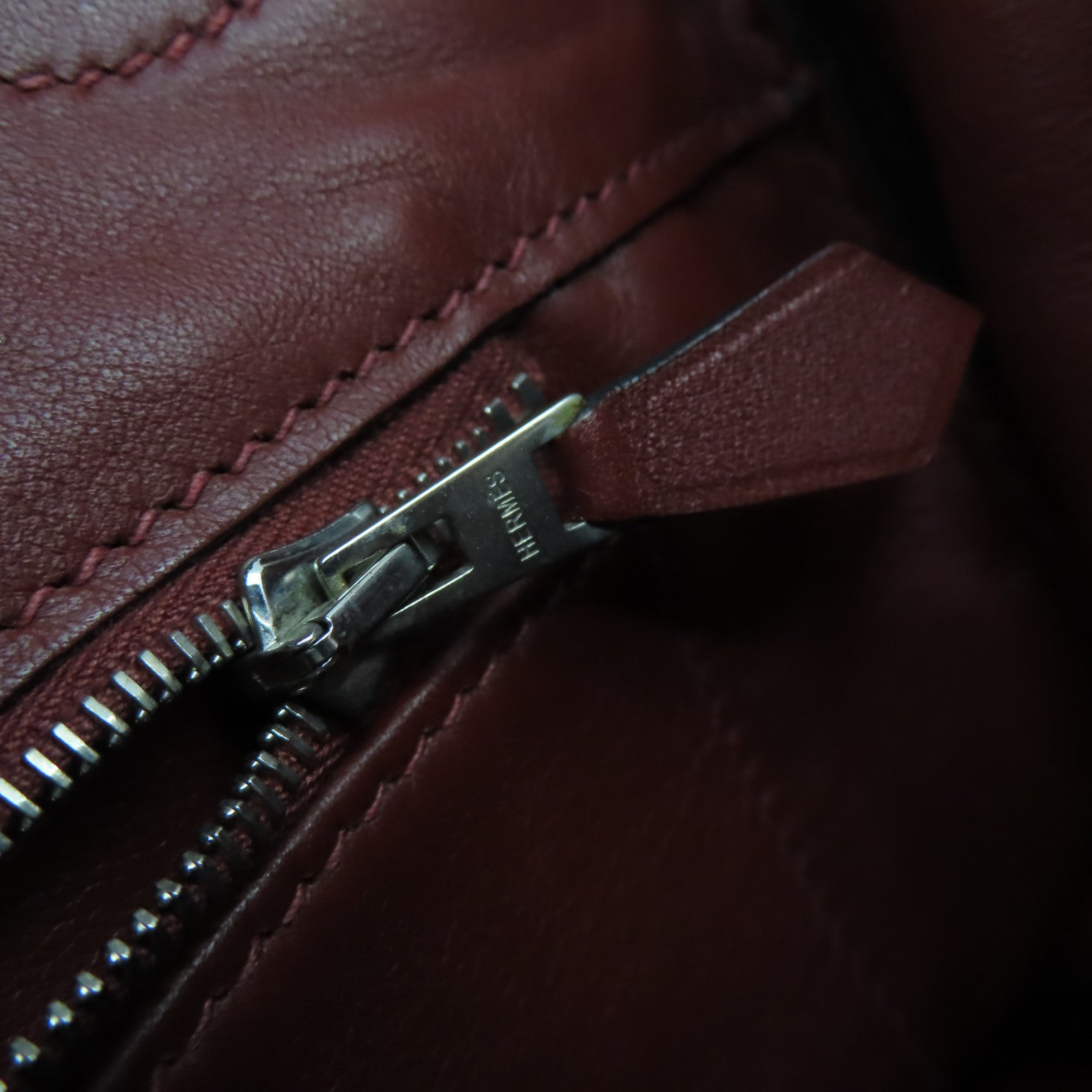 HERMES Swift皮革Birkin 30銀扣手挽袋Rouge H愛馬仕紅色