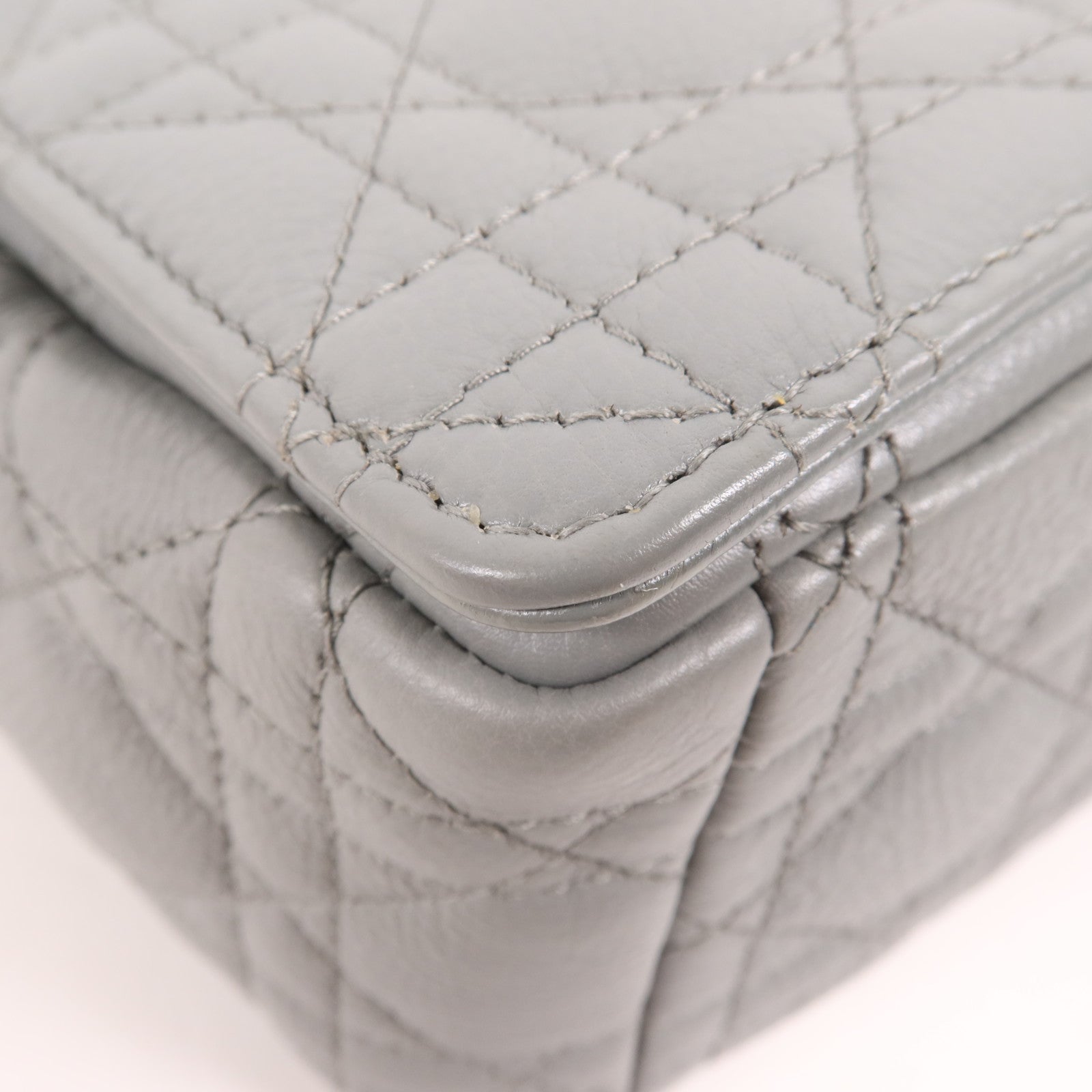 Dior 牛皮皮革Dior Caro Mendium金扣鏈帶肩背袋