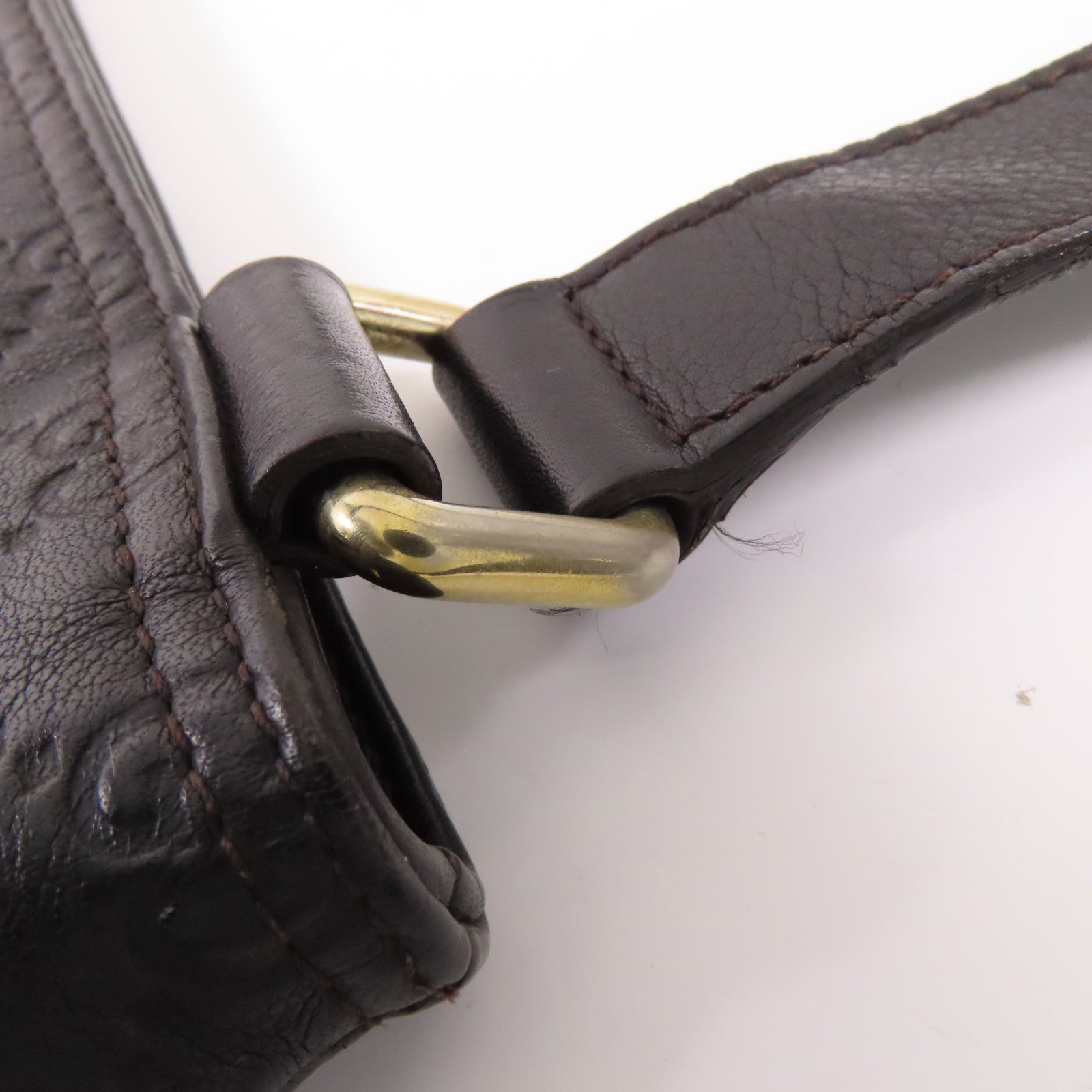 GUCCI 【激減優惠】牛皮皮革Shoulder Bag銀扣肩背袋