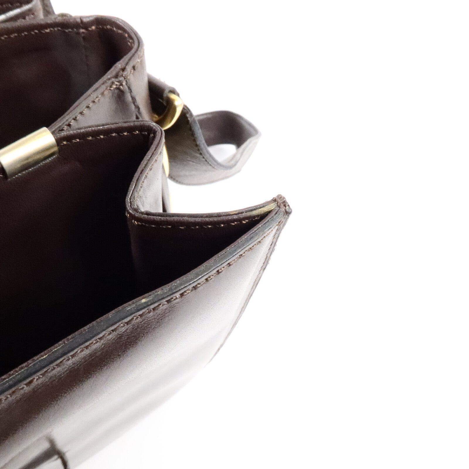 CELINE 牛皮皮革Vintage Shoulder Bag肩背袋